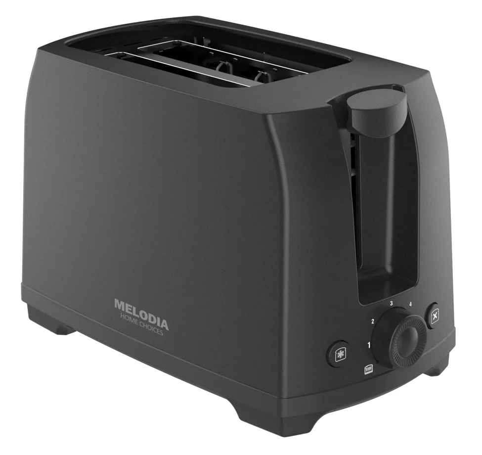 2-Slice Extra Wide Slot Toaster - Black