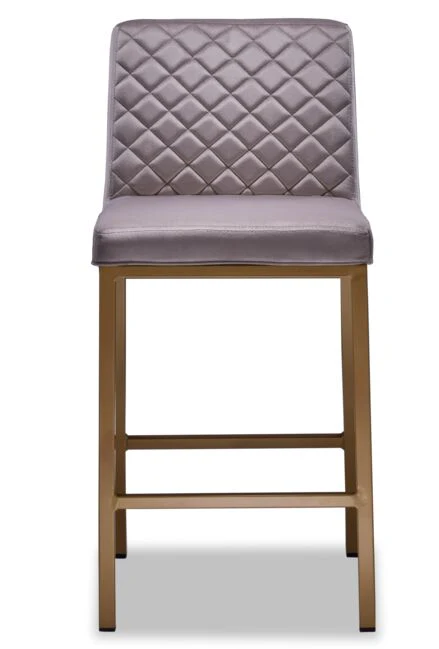 Acie Counter Height Stool - Taupe - Image 2