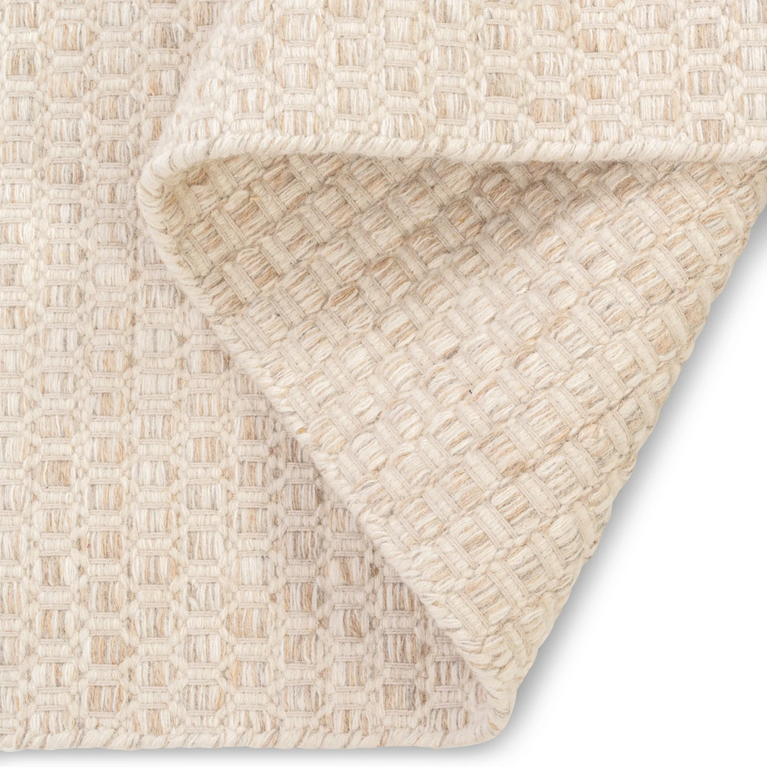 Alaska Reversible Modern Rug - 8' x 10' - Oatmeal - Image 2