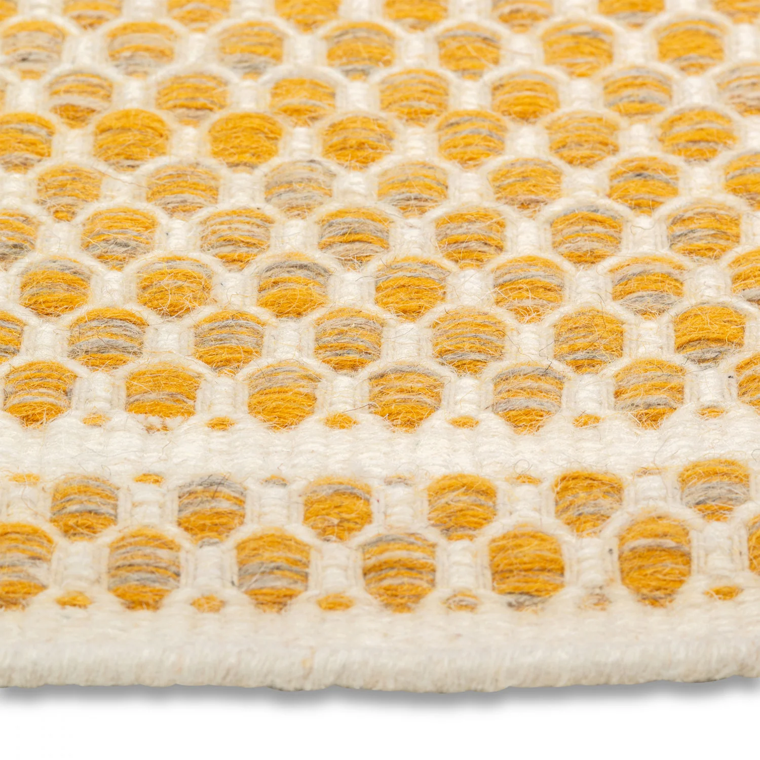 Alaska Reversible Modern Rug - 9' x 12' - Yellow - Image 3