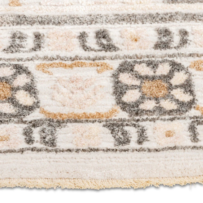 Alpena Medallion Rug - 9' x 12' - Almond Cream - Image 4