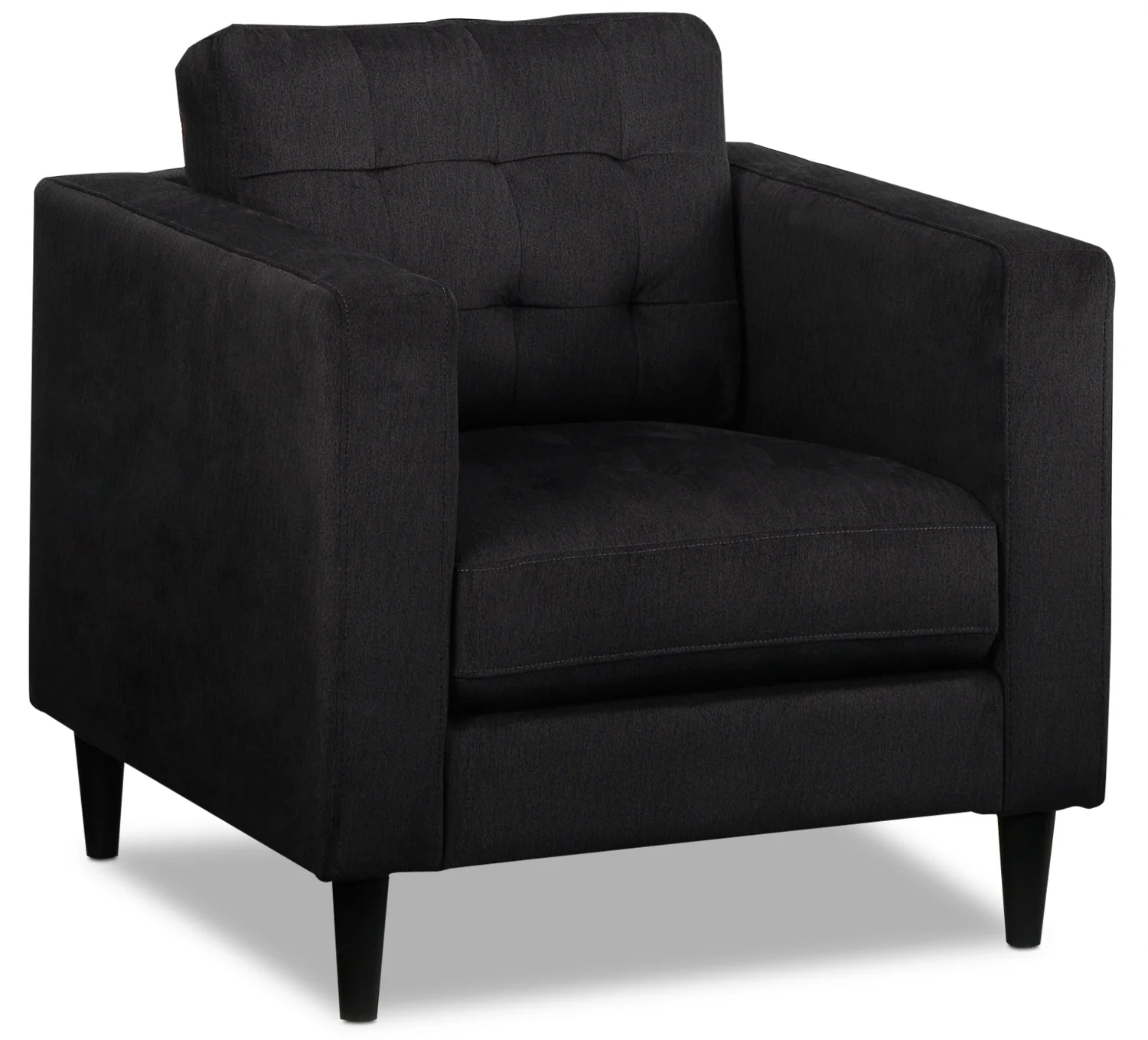 Anthena Sofa and Chair Set - Charcoal - Image 4