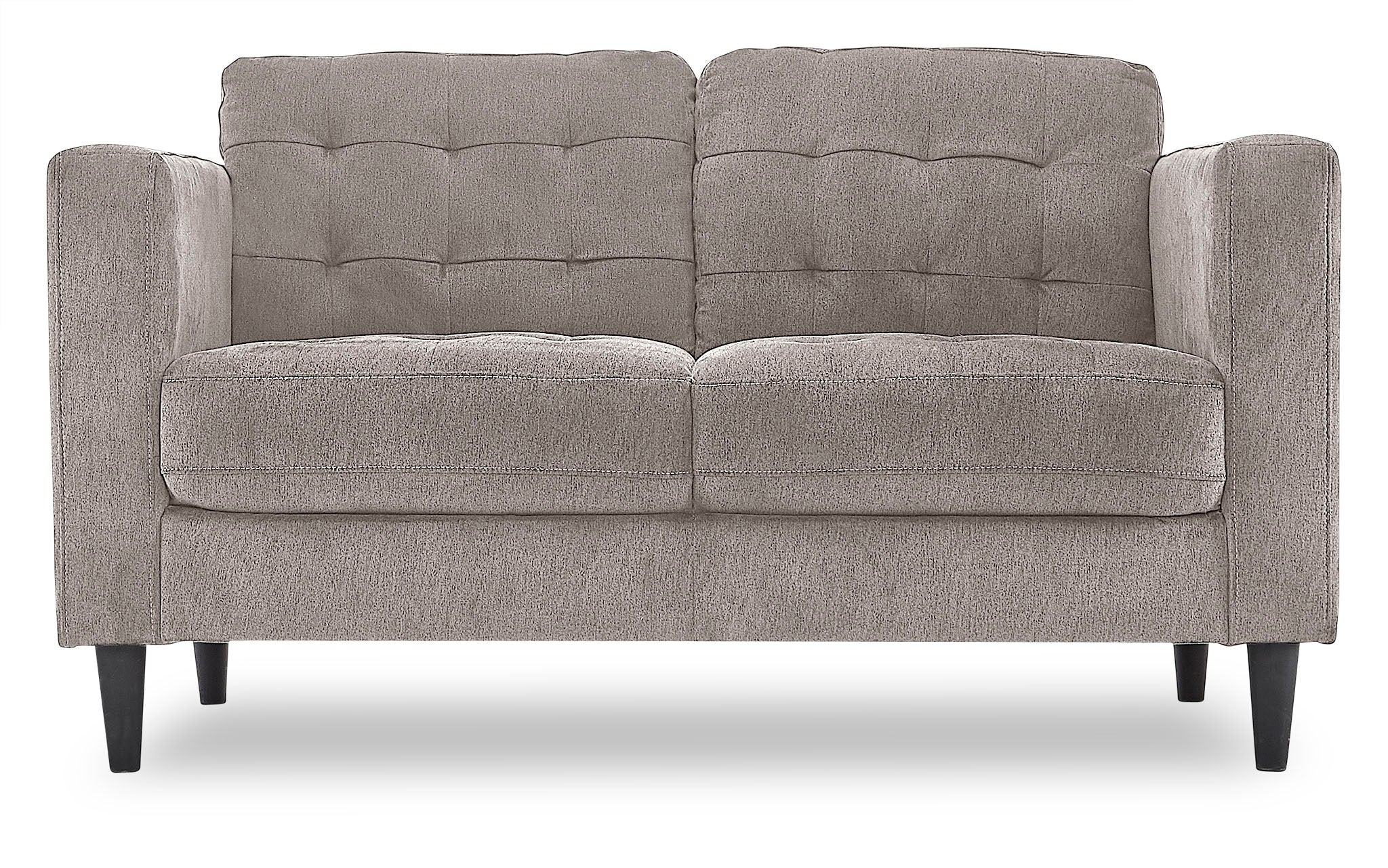 Anthena Sofa and Loveseat Set - Light Grey - Image 3