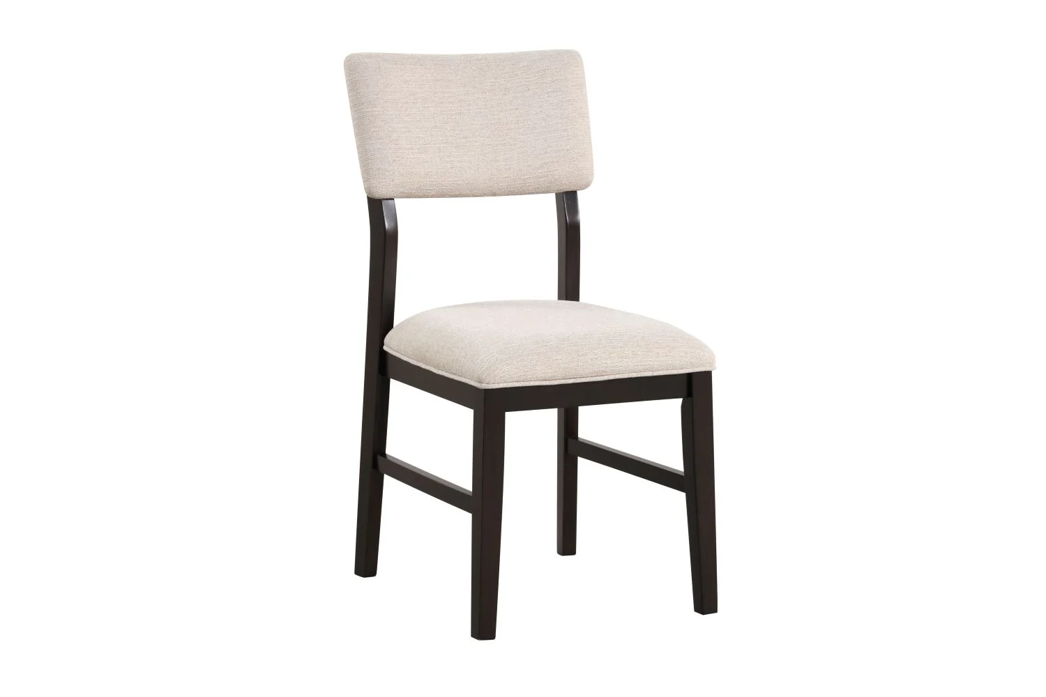 Arabella 5-Piece Dining Set with Upholstered Back - Black, Brown - Image 2