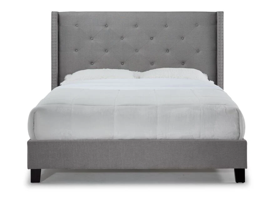 Audrey 3-Piece King Bed - Grey - Image 3
