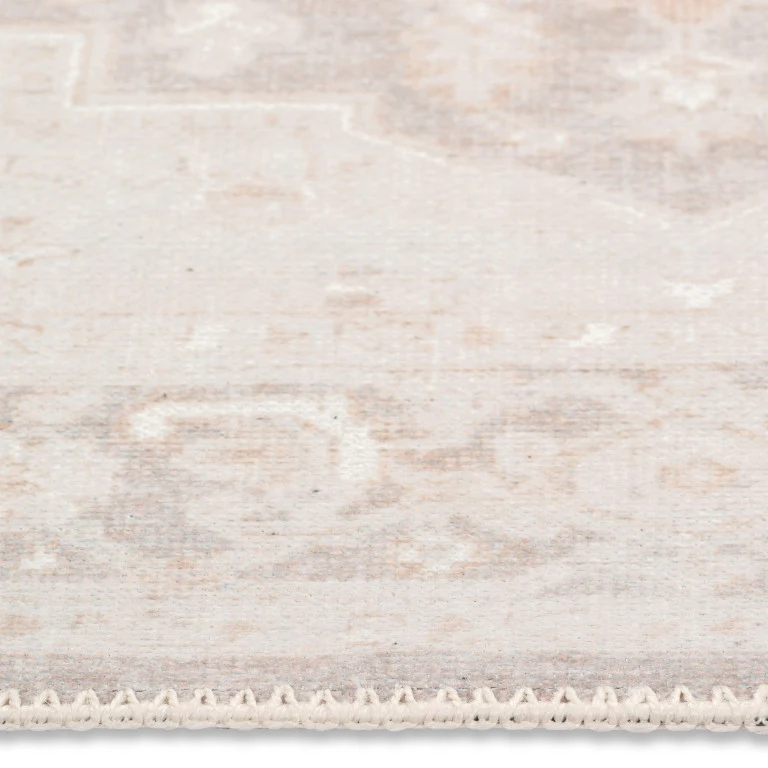Aura Traditional Rug - 5' x 7' - Almond Cream - Image 3