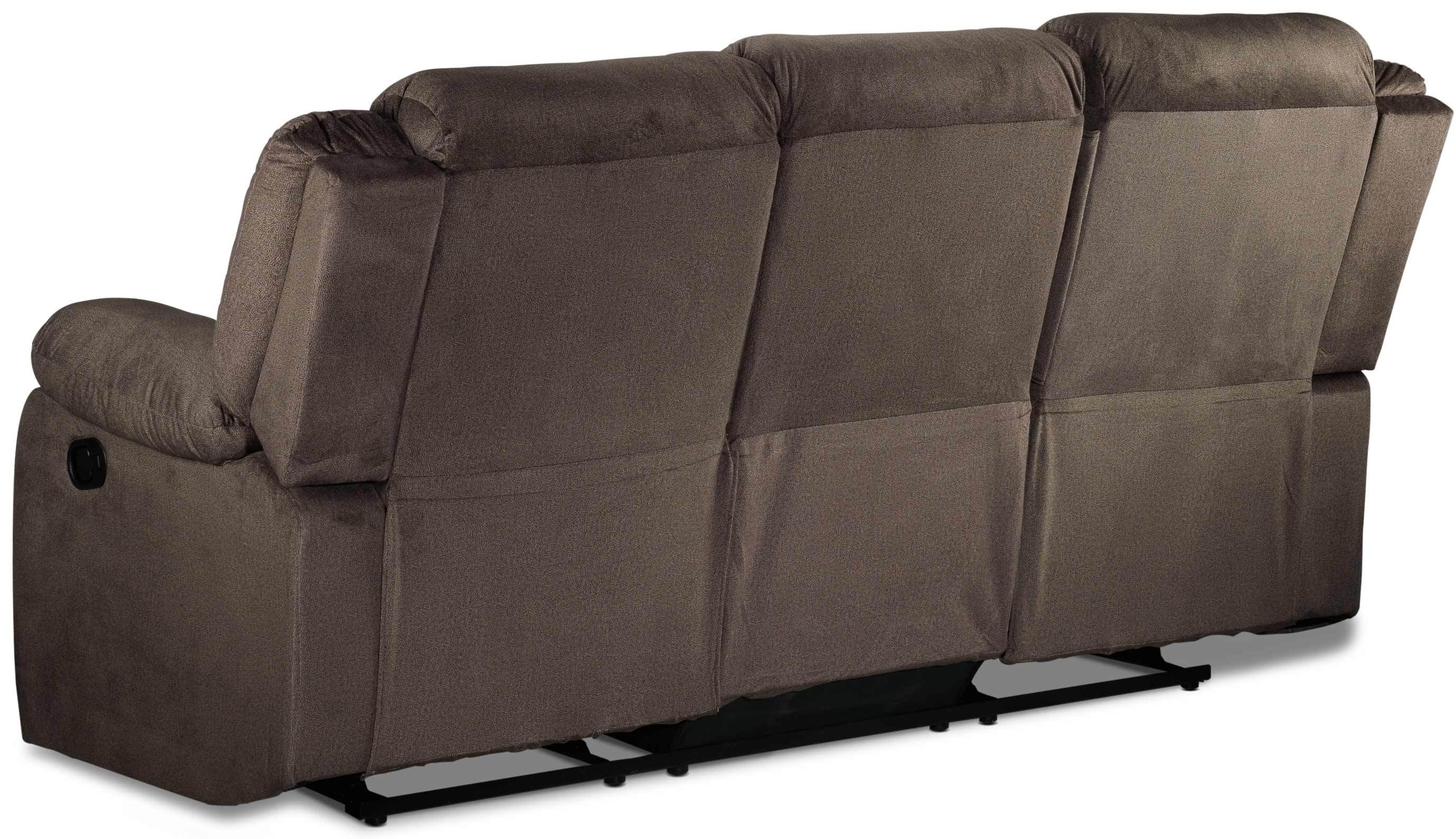 Baron Reclining Sofa - Taupe - Image 5