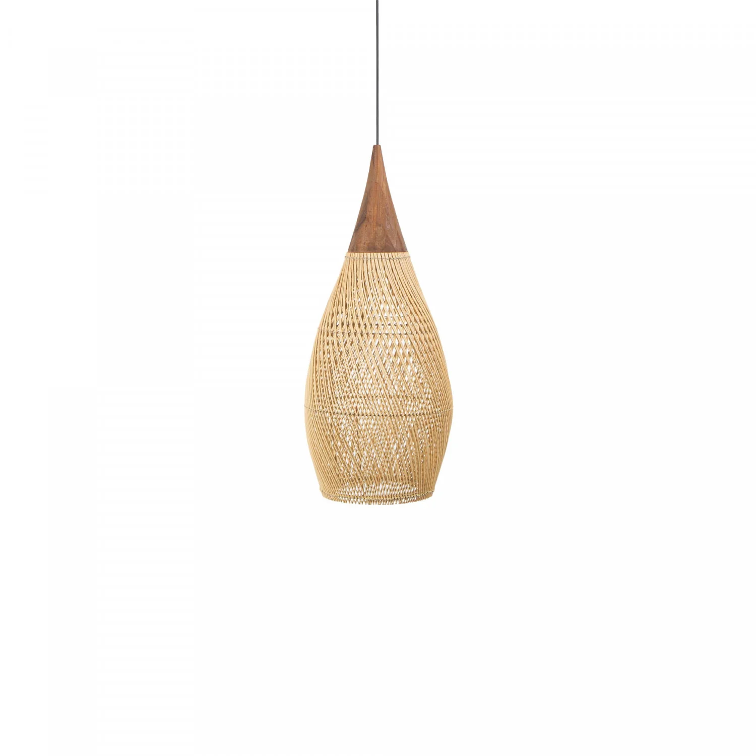 Bayan Horn Pendant Large - Natural