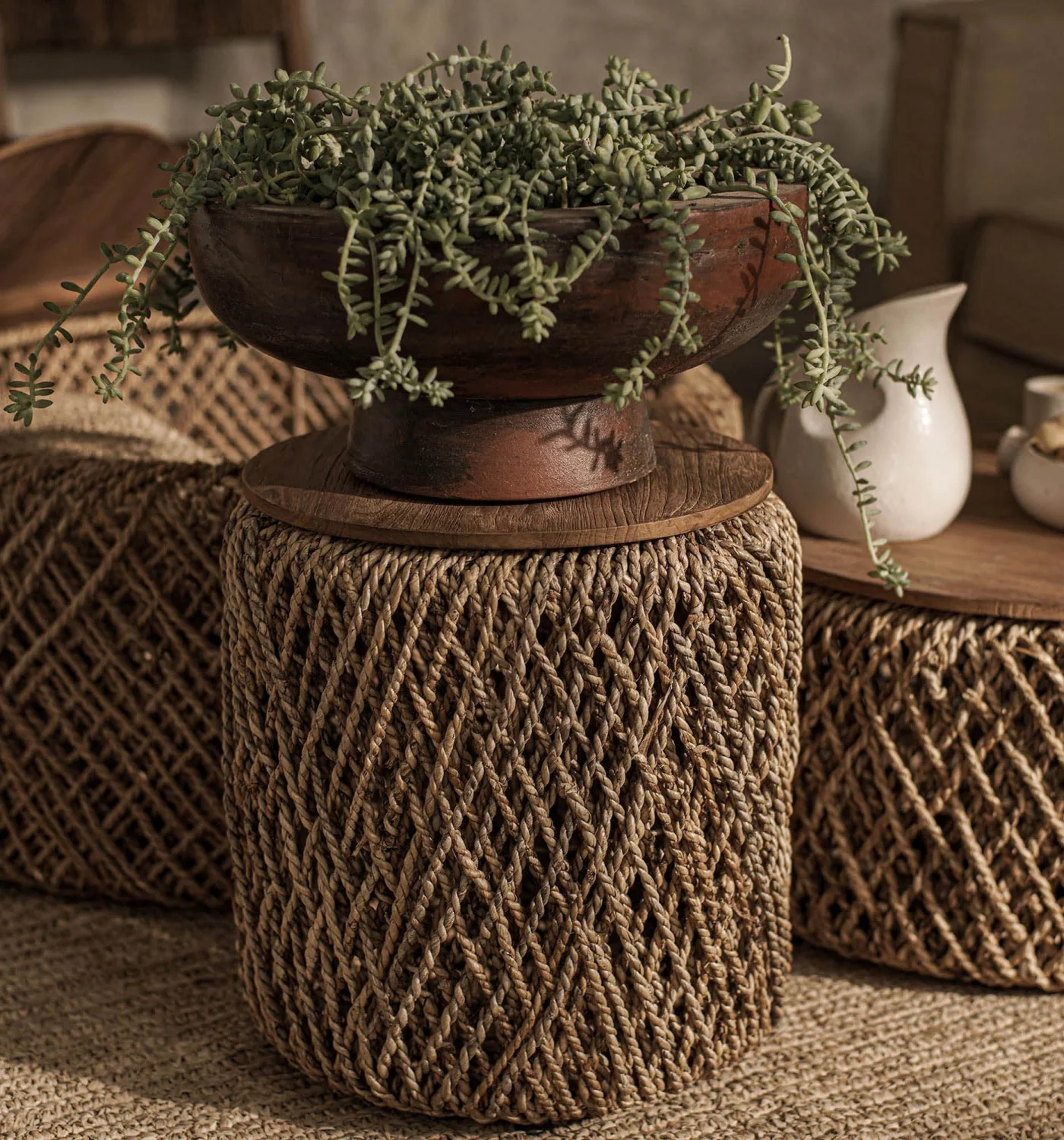 Bayan Knut Large Side Table - Brown - Image 3