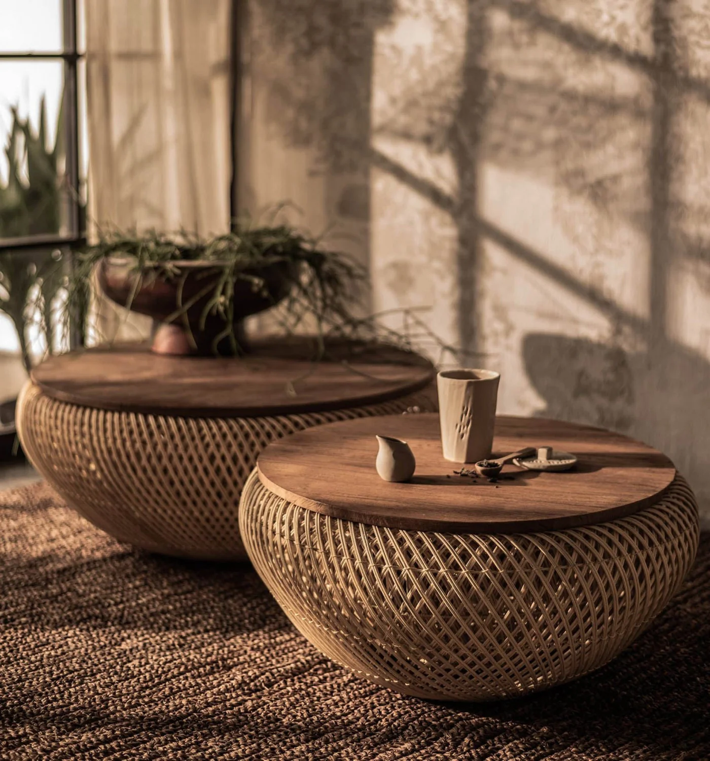 Bayan Wave Coffee Table - Natural - Image 2