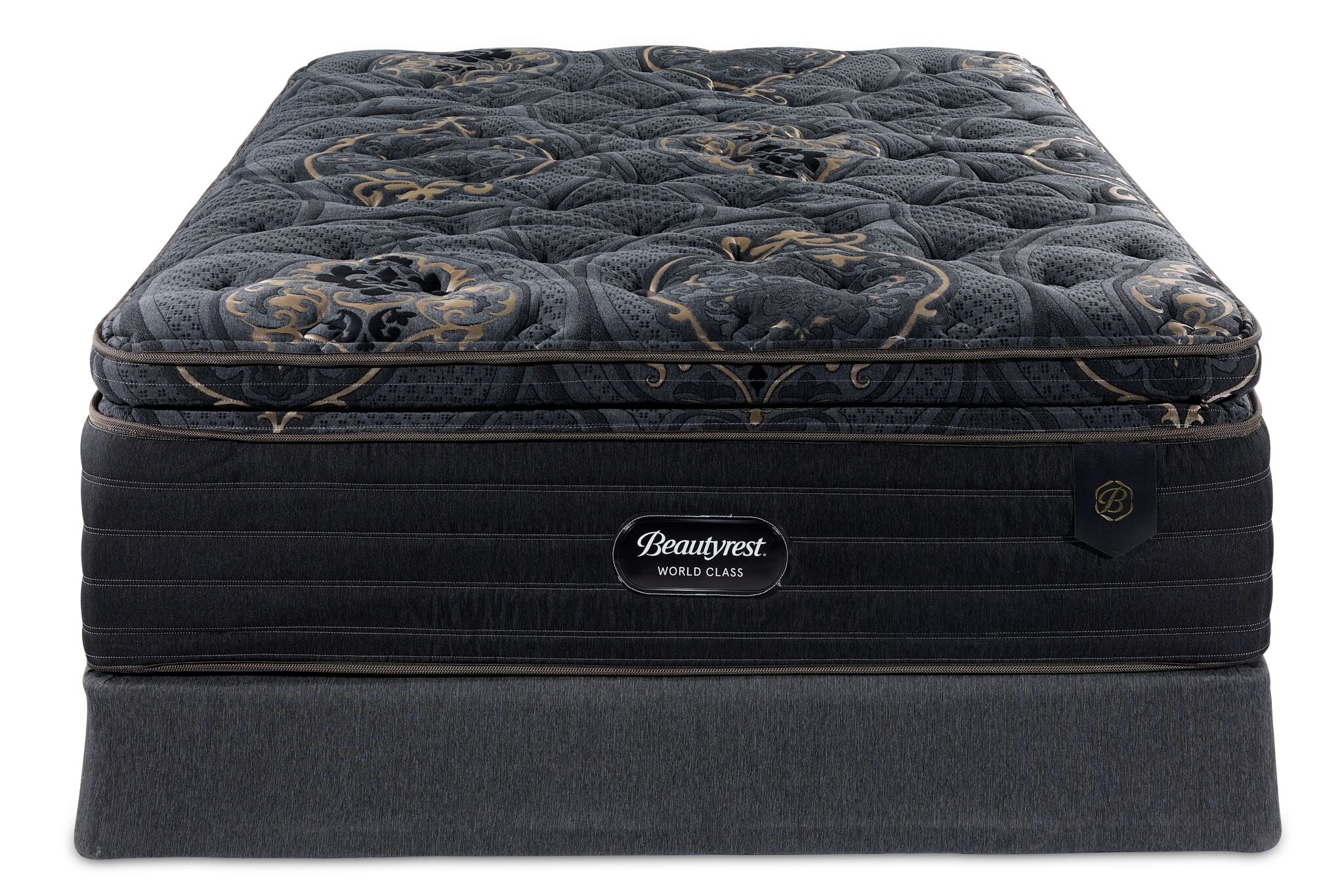 Beautyrest World Class Empress Luxury Firm Twin XL Mattress and Boxspring Set - Image 2