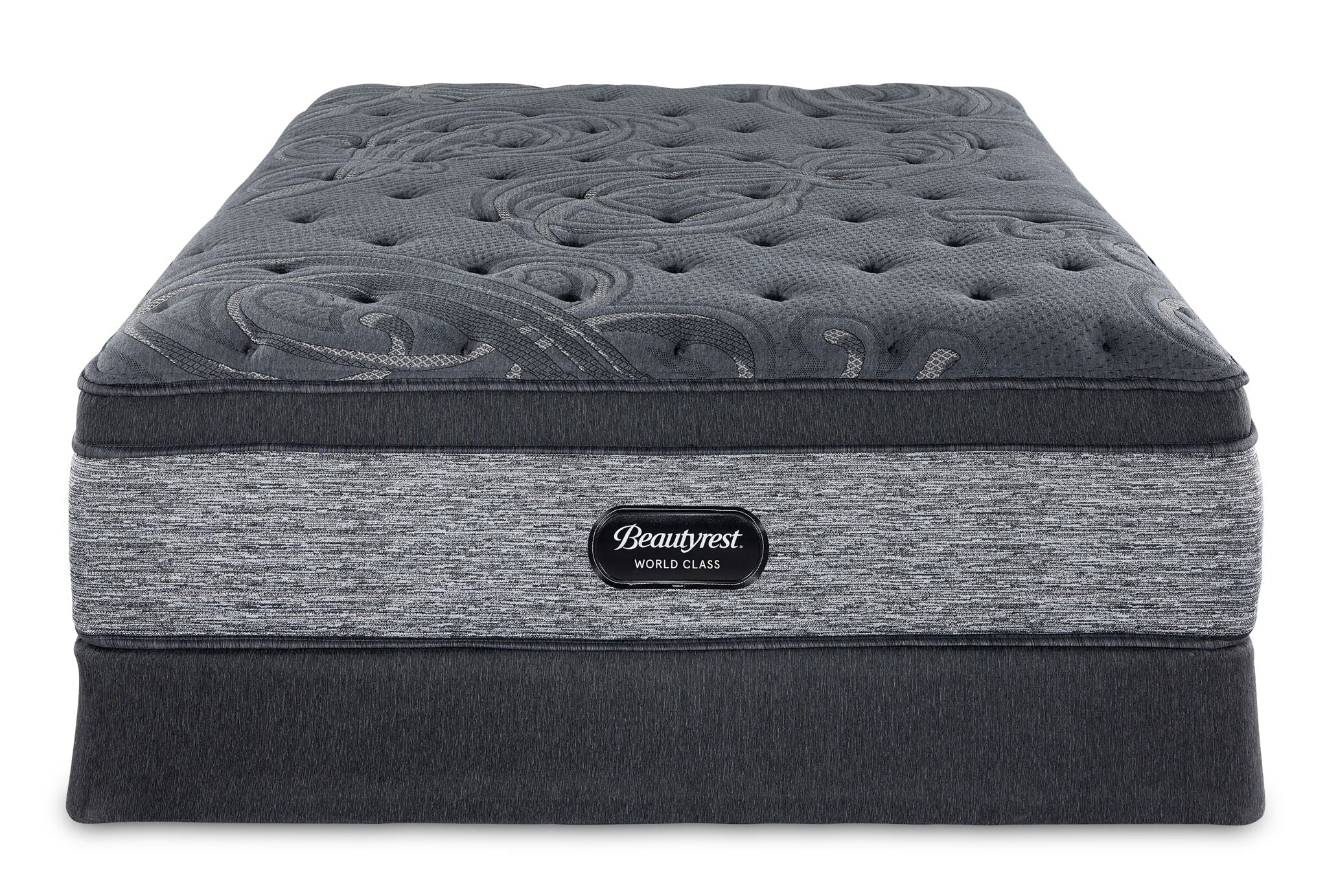 Beautyrest World Class Grandeur Medium Full Mattress and Boxspring Set - Image 2