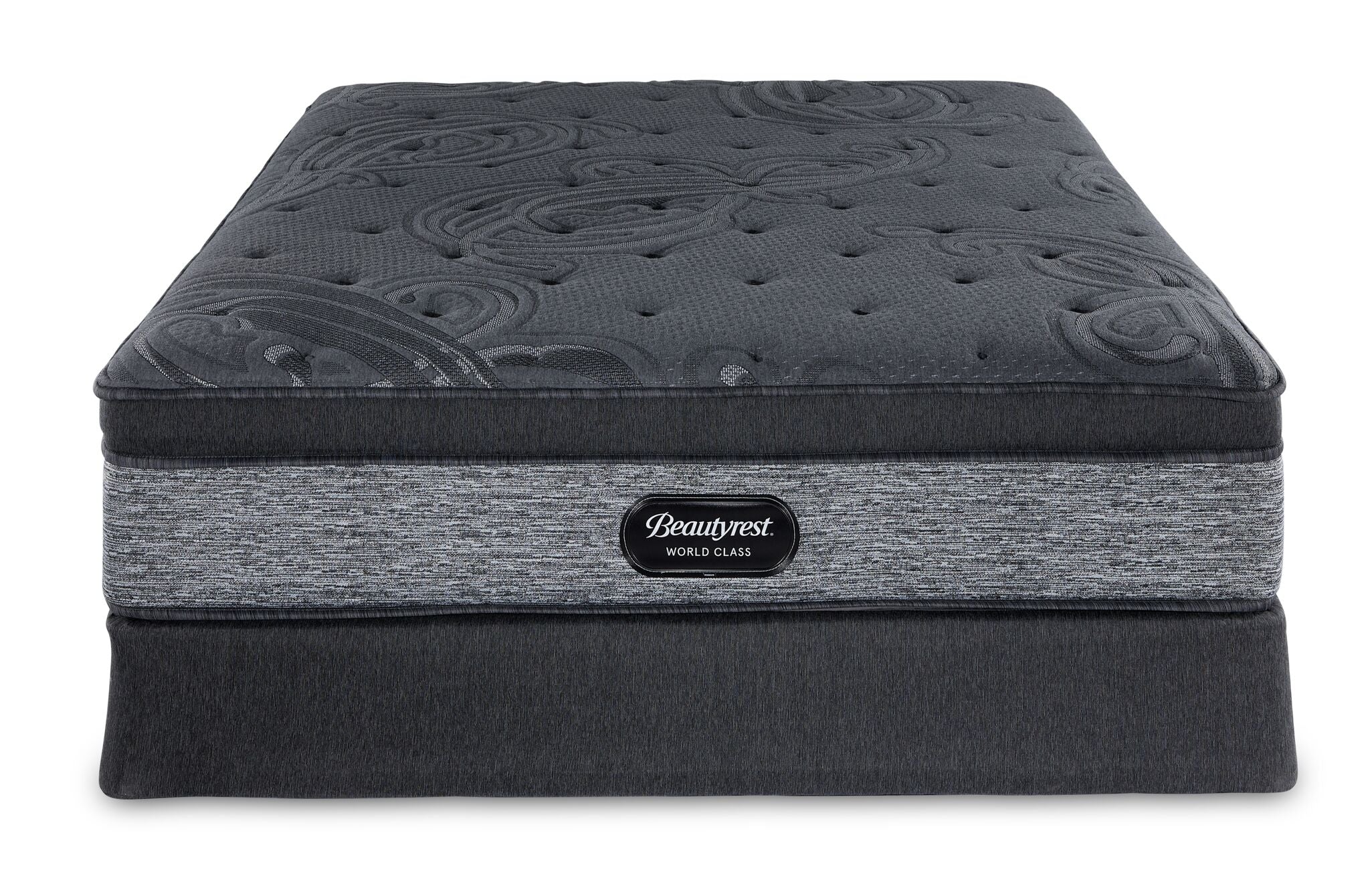 Beautyrest World Class Monarch Firm Full Mattress and Boxspring Set - Image 2