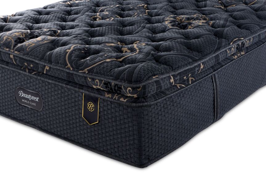 Beautyrest World Class Viscount Plush Twin Mattress - Image 4