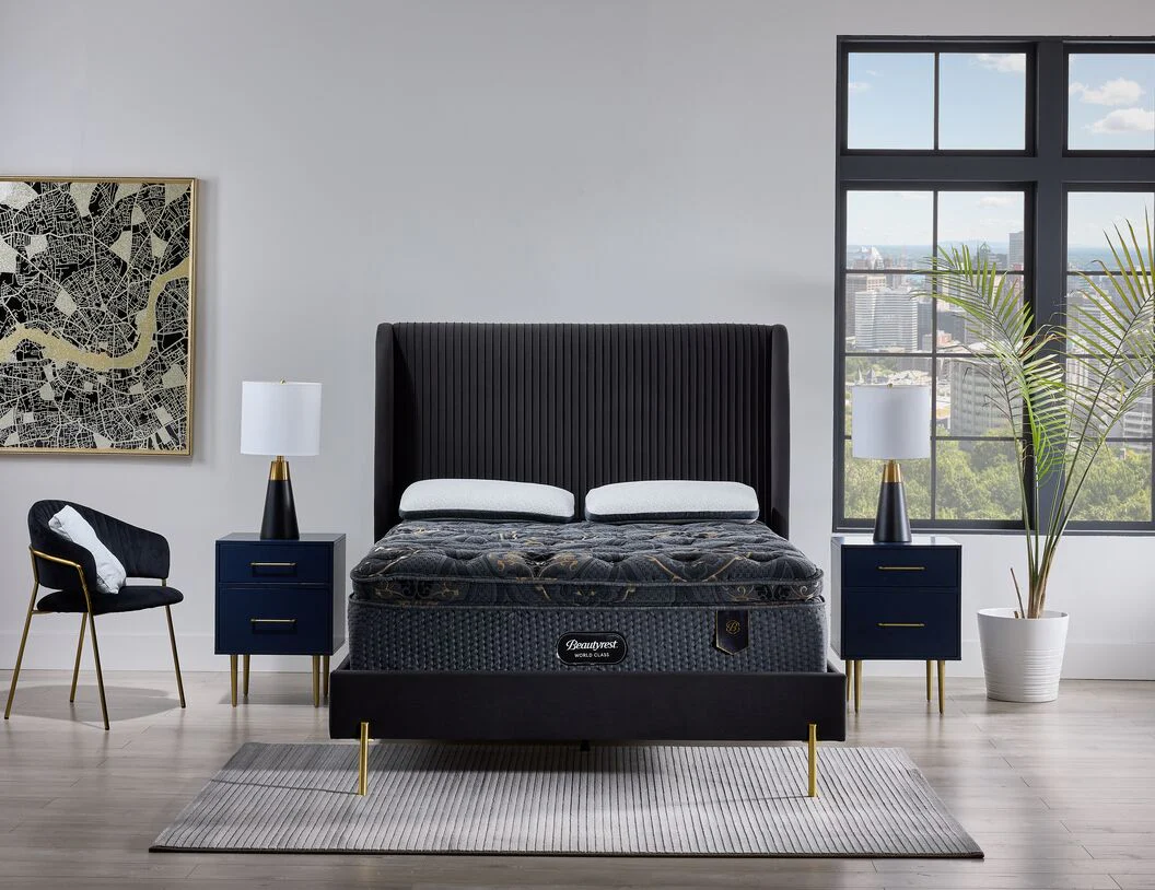 Beautyrest World Class Viscount Plush Twin XL Mattress - Image 3