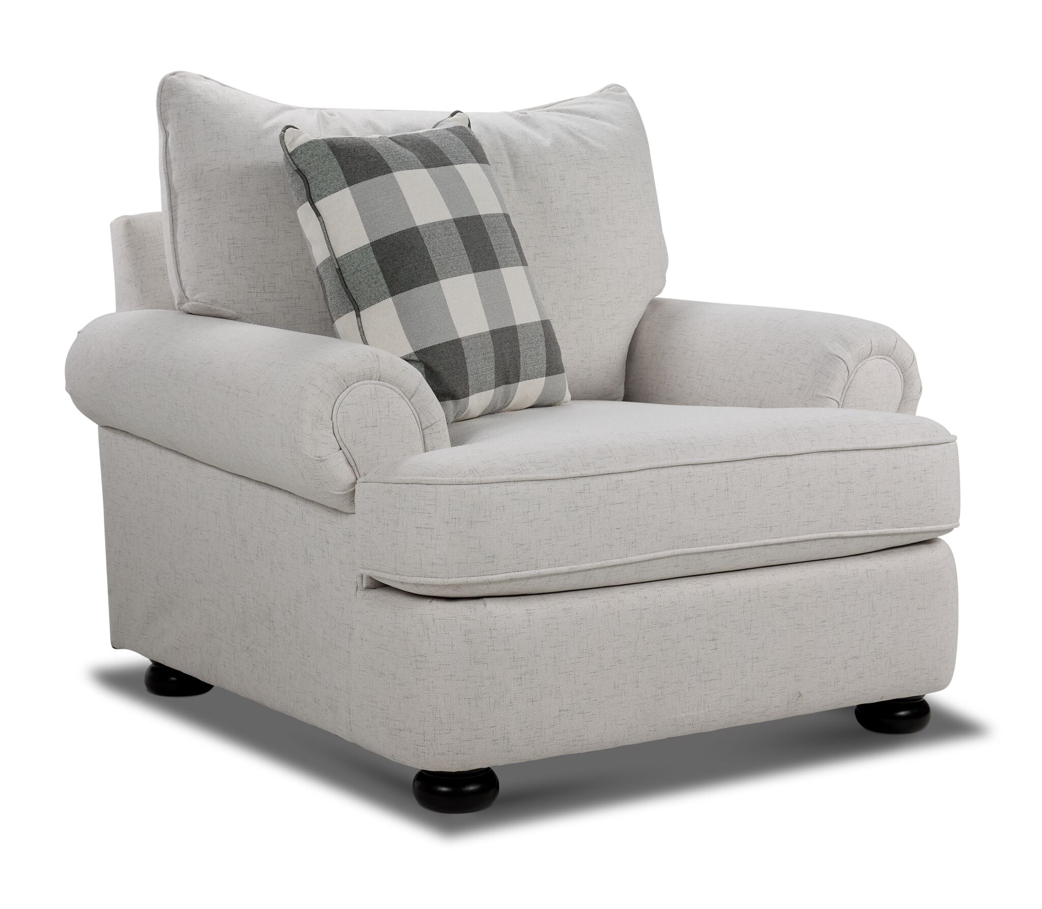 Beverly Chair and a Half - TicTac Ivory