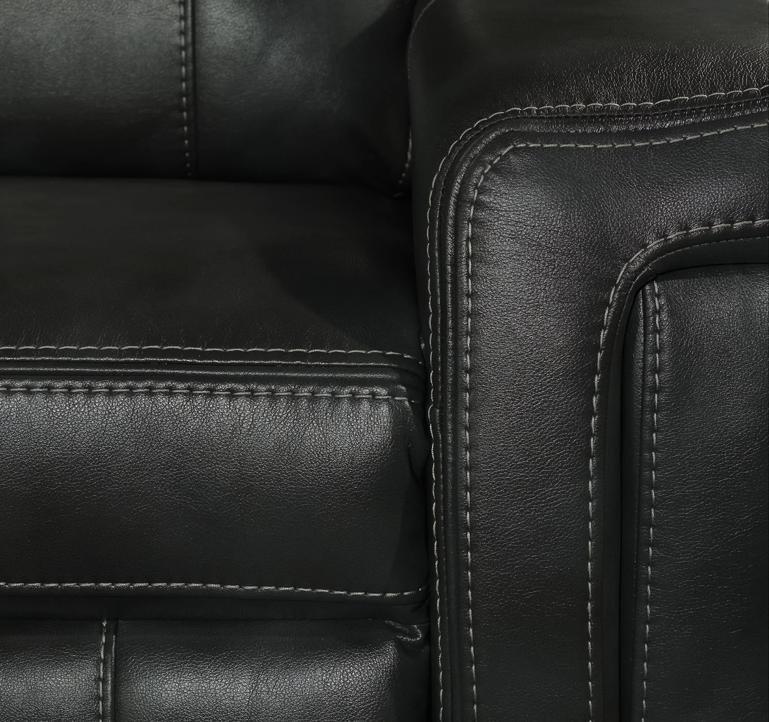 Bolero 5-Piece Reclining Sectional - Grey - Image 7