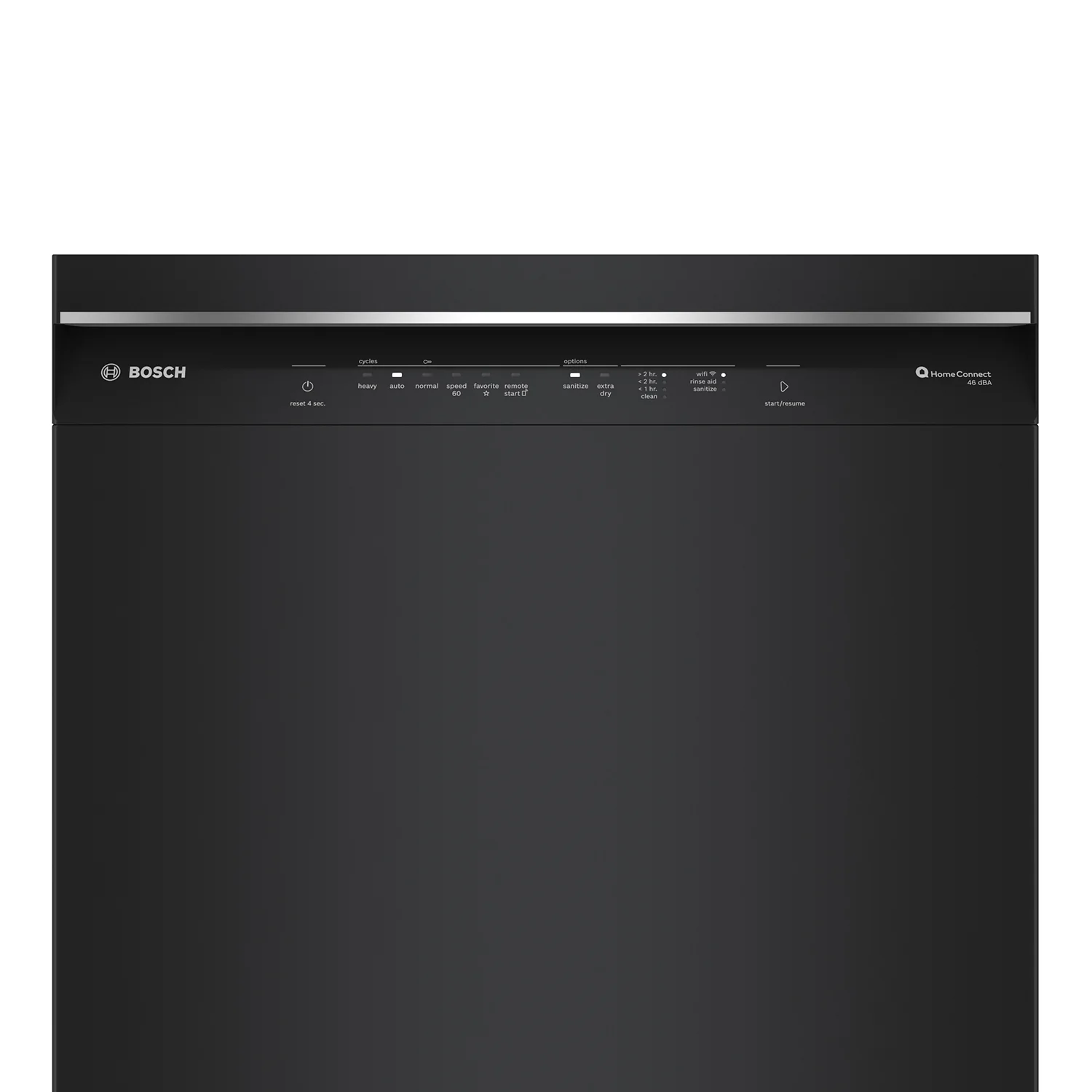 Bosch Black 24" Smart Dishwasher with Home Connect, Third Rack - SHE53C86N - Image 4