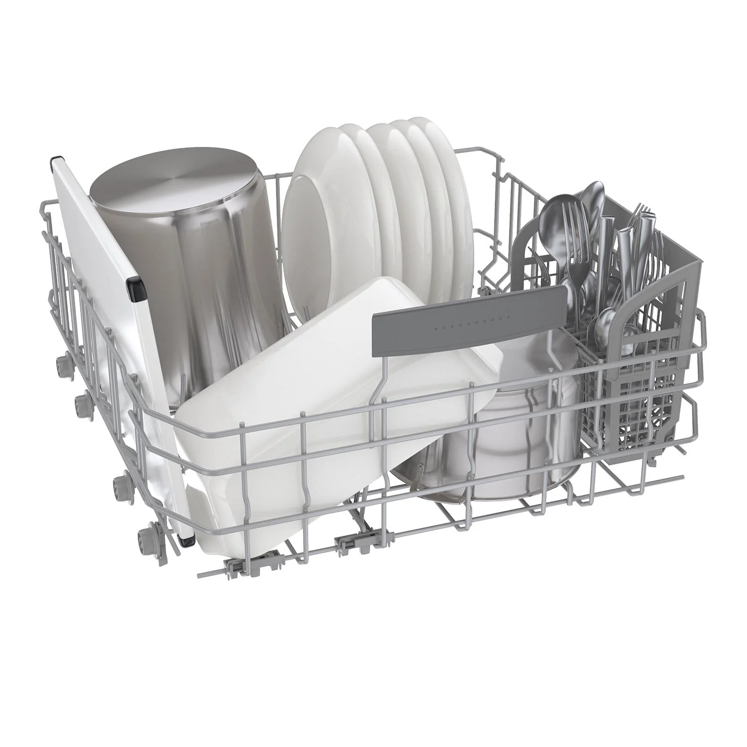Bosch Stainless Steel 24" Smart Dishwasher with Home Connect, Third Rack - SHE78CM5N - Image 7