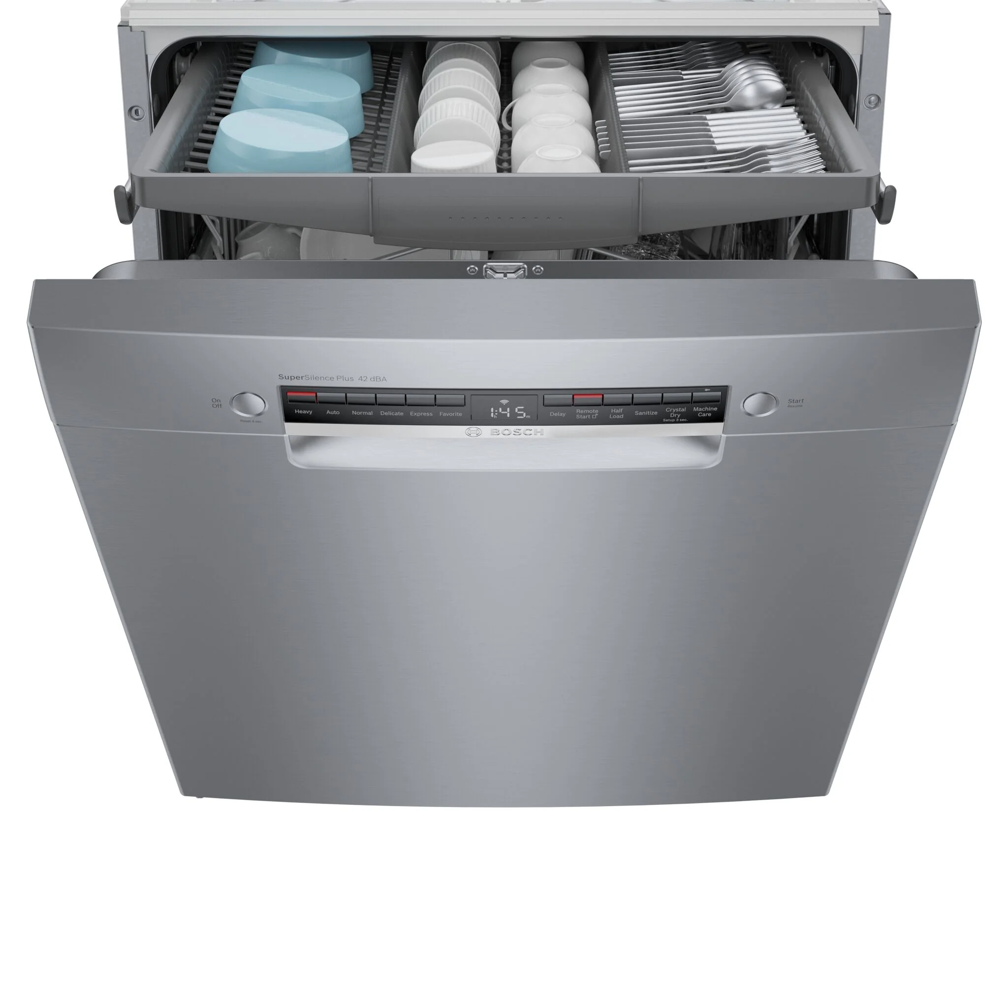 Bosch Stainless Steel 800 Series Smart Dishwasher with CrystalDry - SGE78C55UC - Image 3
