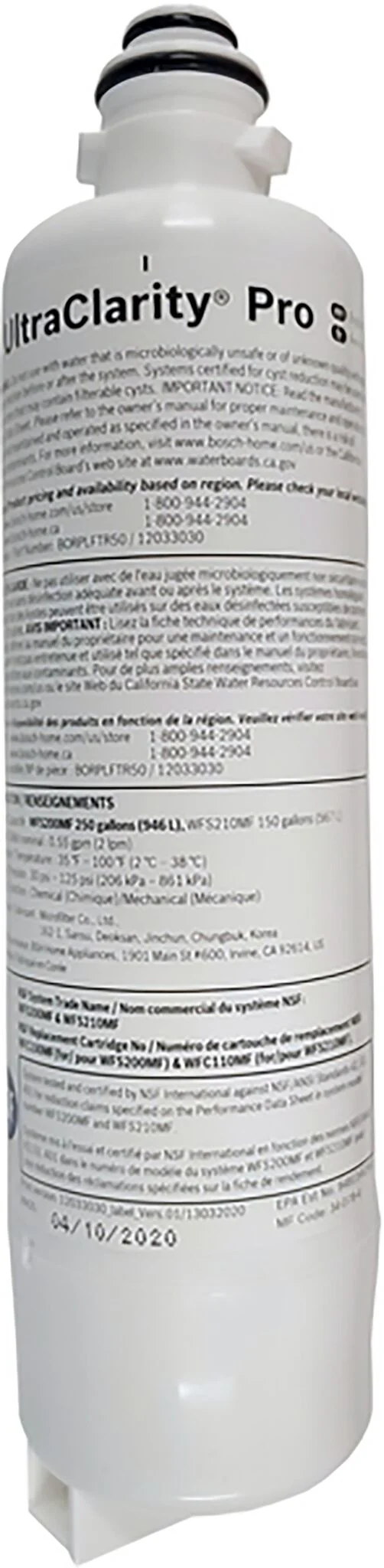 Bosch UltraClarity Water Filter - BORPLFTR55 2 Pack - Image 3