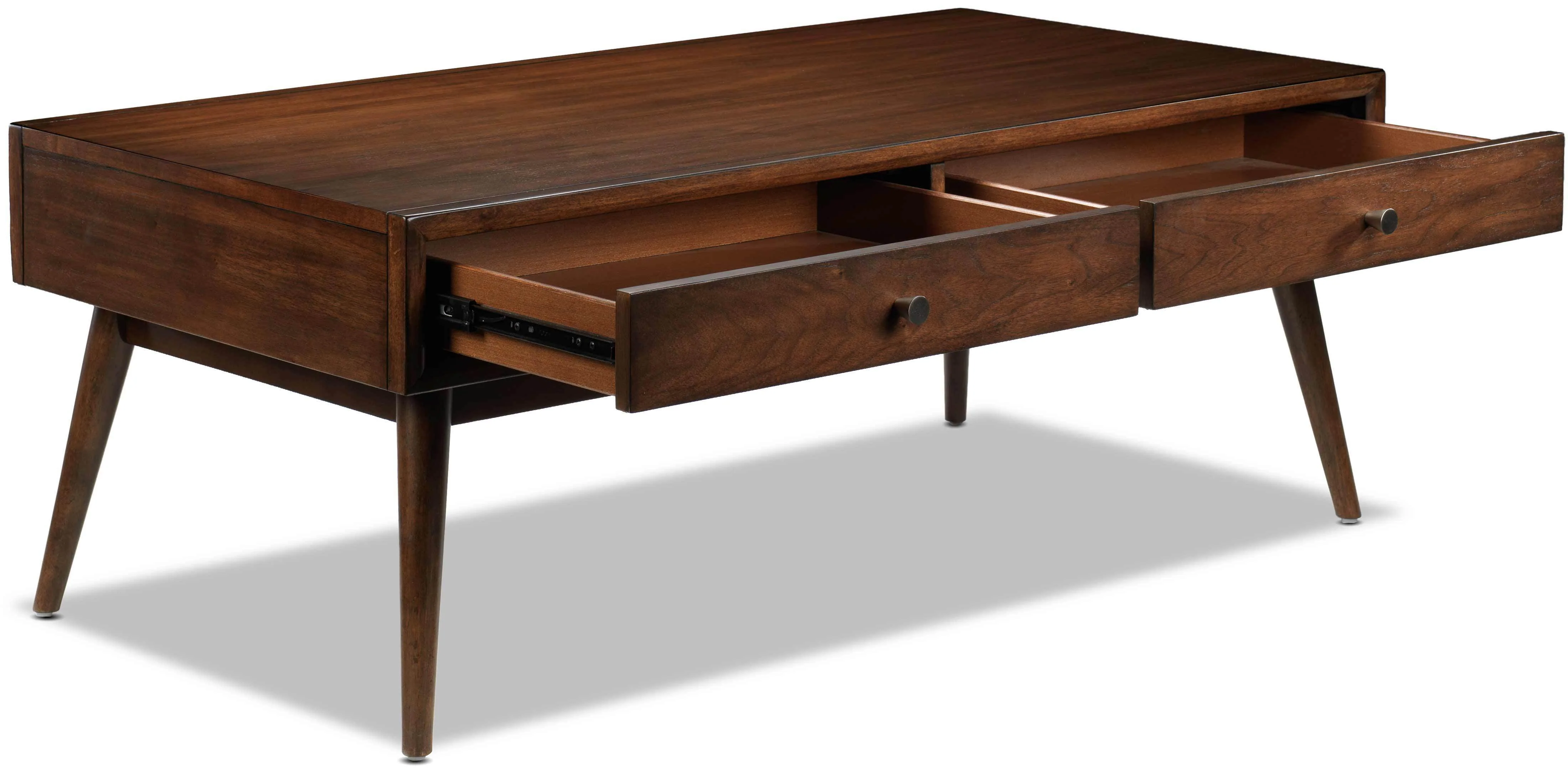 Boyton 48" Coffee Table - Walnut - Image 2