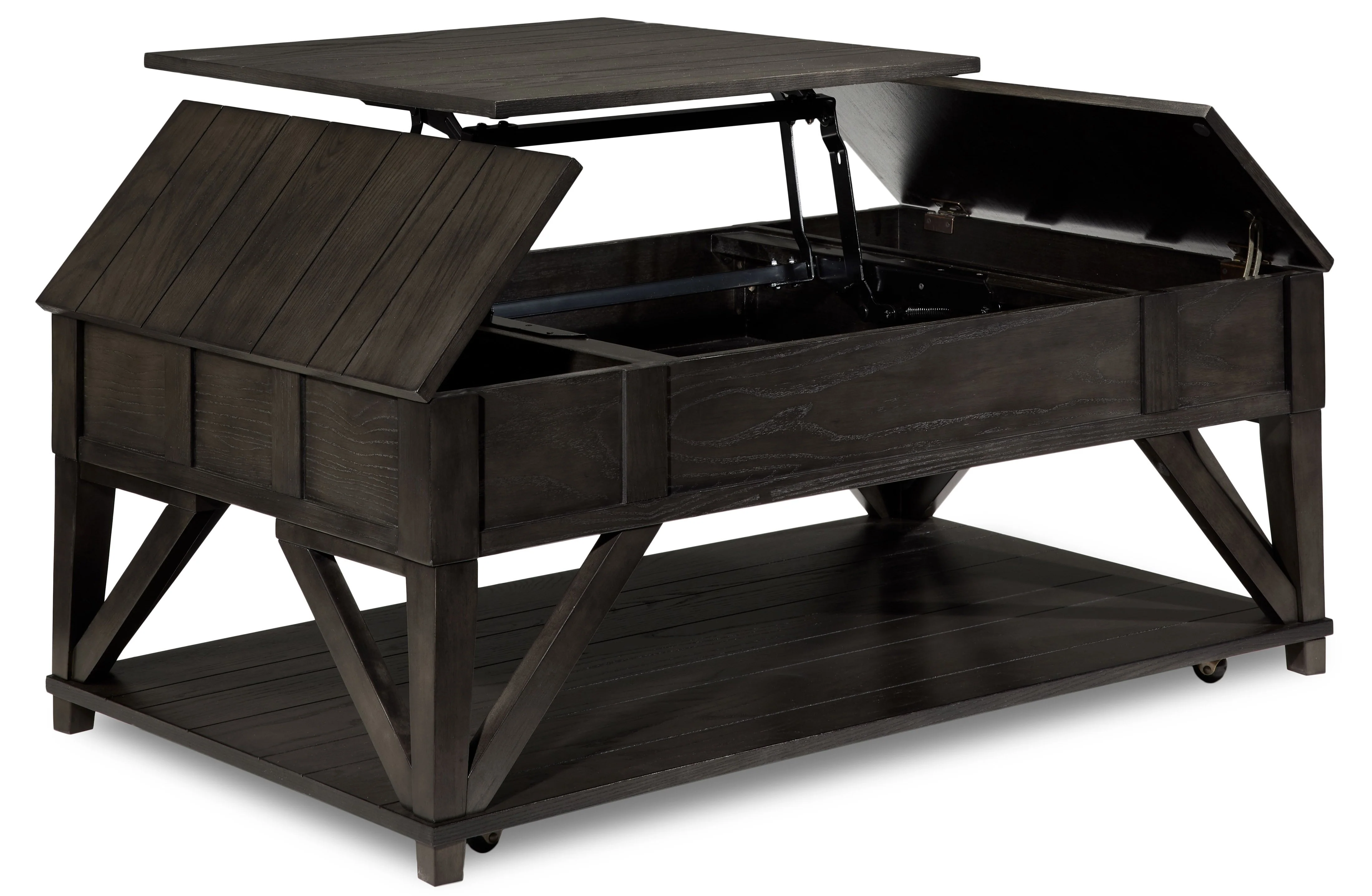 Brandon 48" Lift-Top Coffee Table - African Grey - Image 2