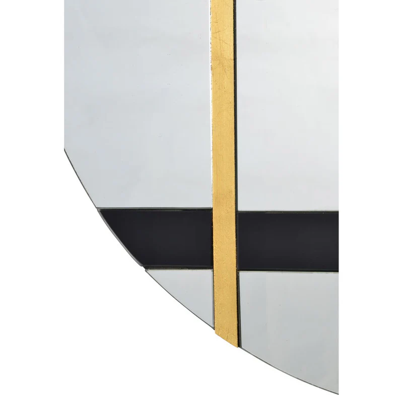 Bridgeport Mirror - Gold Leaf/Black - Image 3