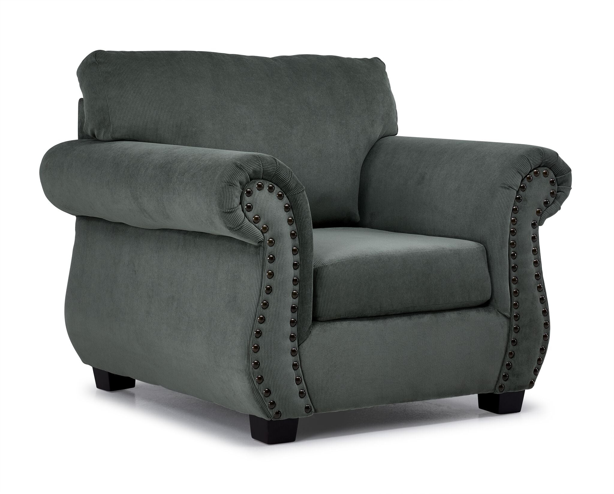 Brooklyn Sofa and Chair Set - Green - Image 3