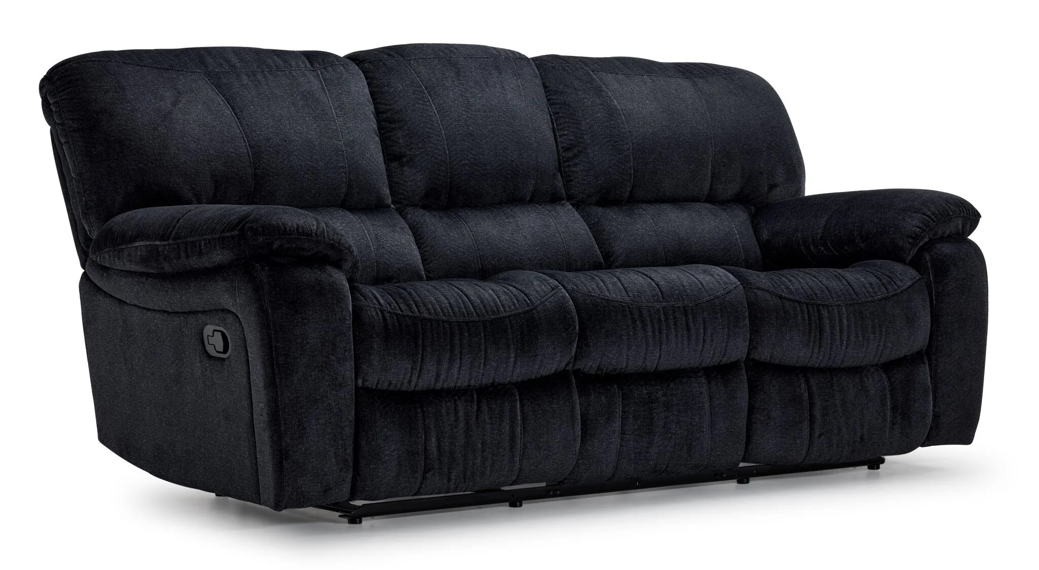 Burma Reclining Sofa and Loveseat Set - Graphite - Image 2