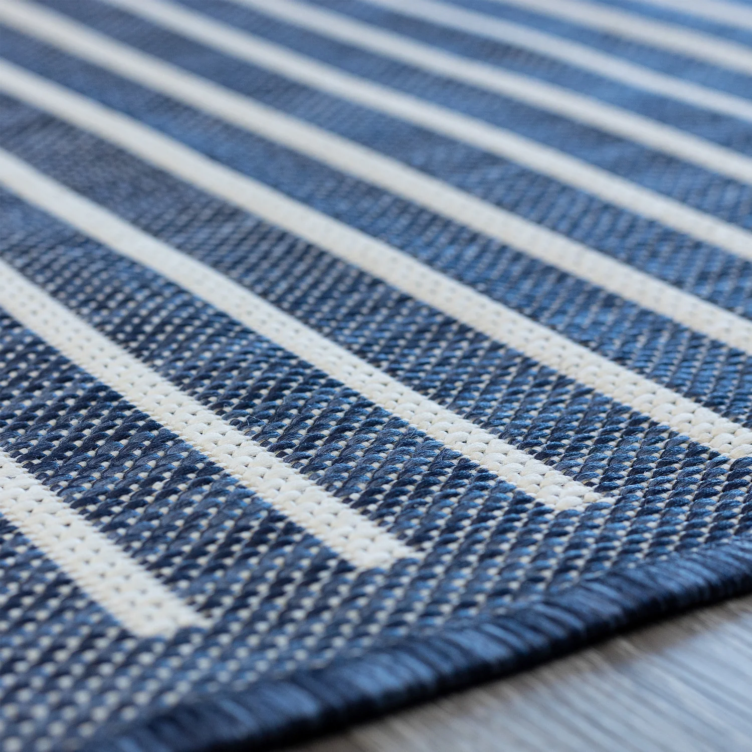 Cabana Casual Indoor/Outdoor Rug - 8' x 10' - Blue - Image 5
