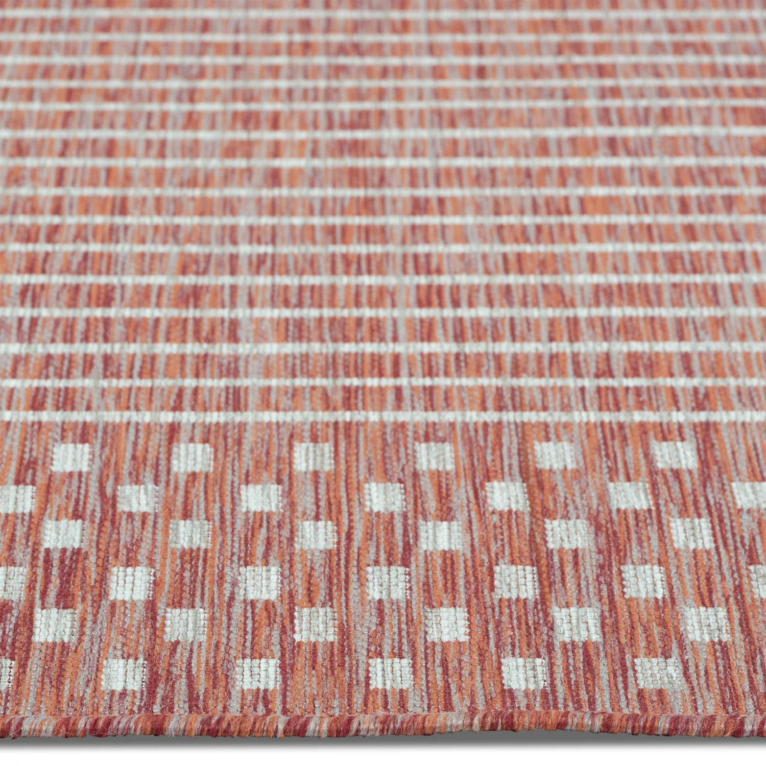 Cabana Casual Indoor/Outdoor Rug - 8' x 10' - Red - Image 3