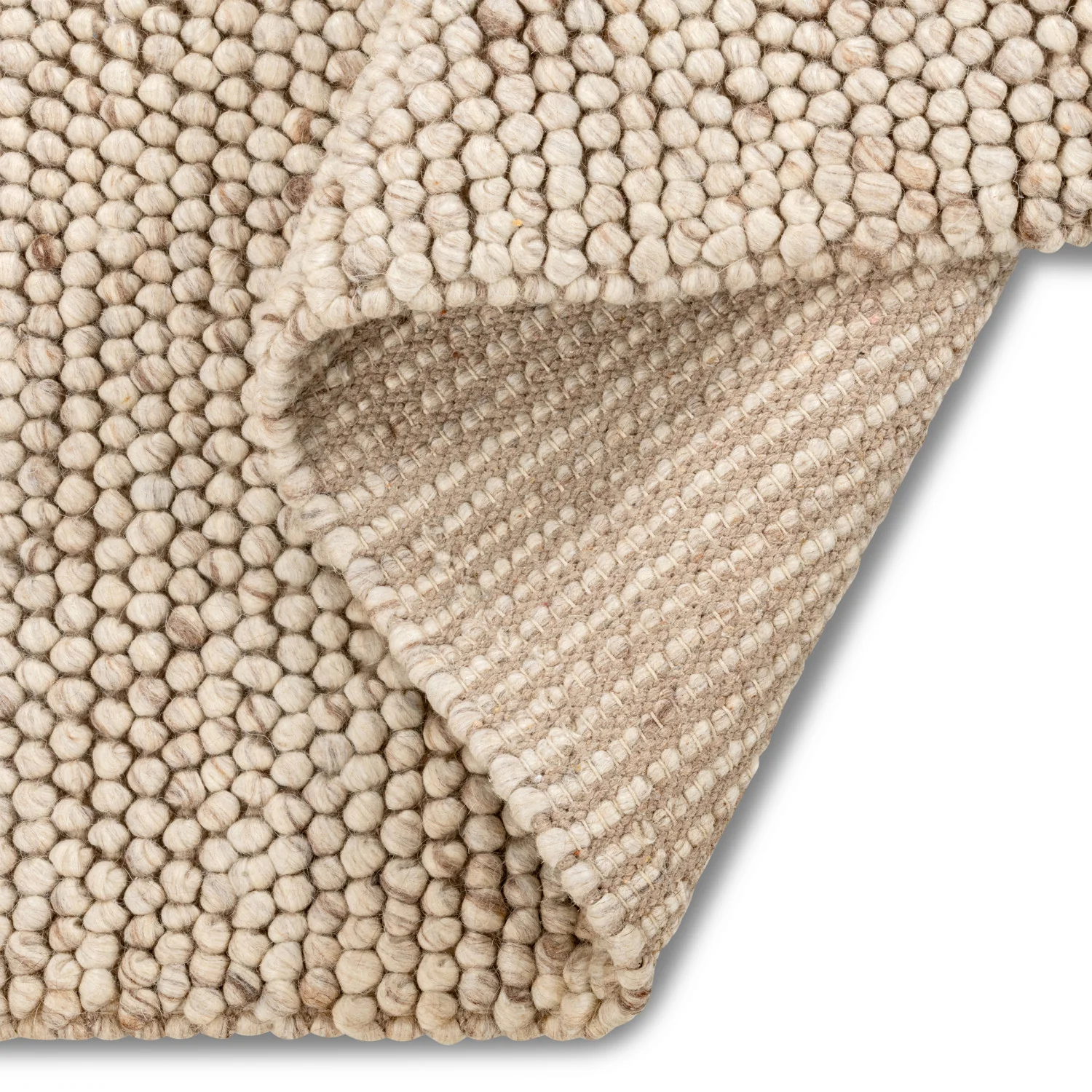 Calabria Pebbles Rug - 5' x 8' - Beige/Brown - Image 5
