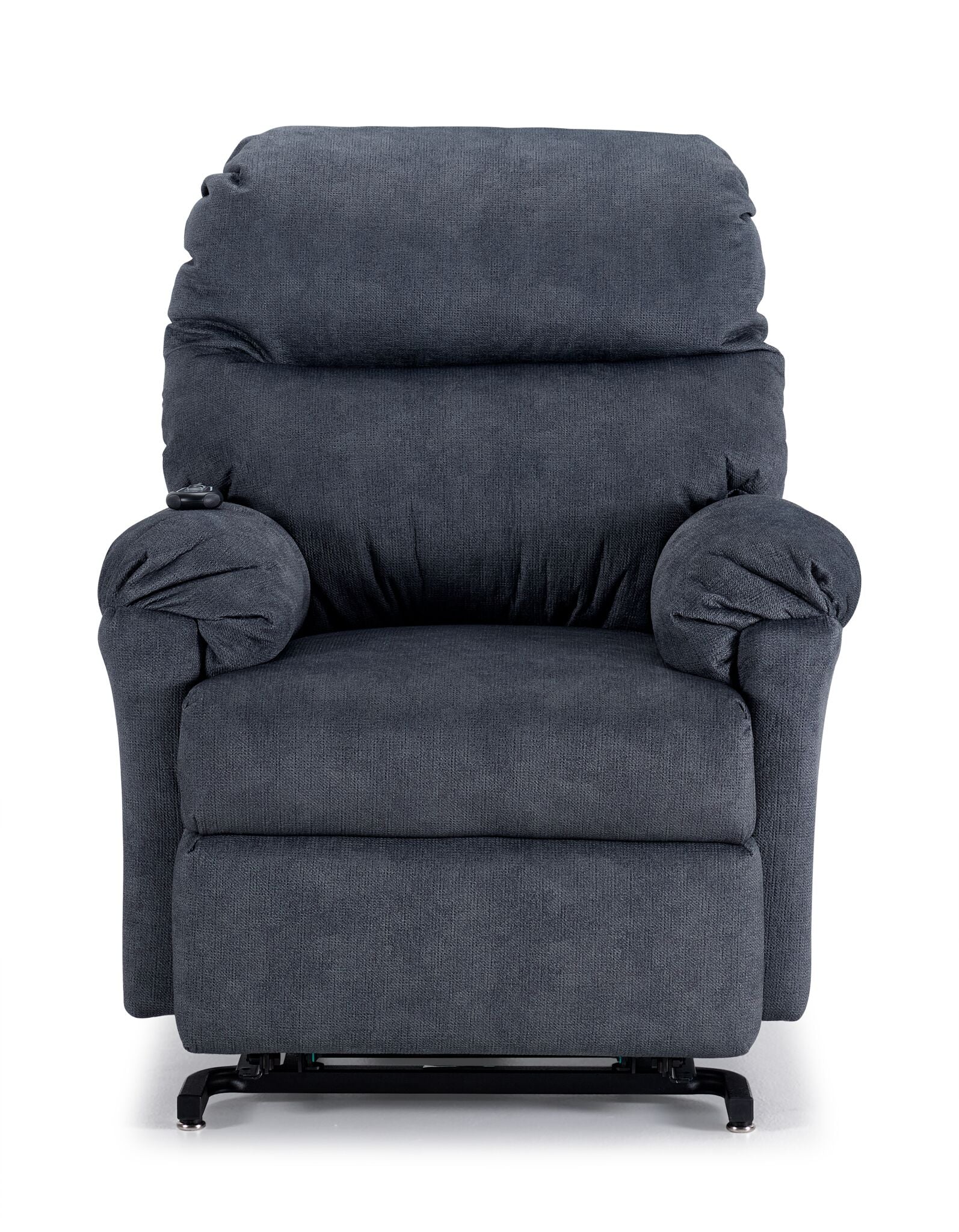 Cameron Power Lift Recliner - Slate Blue - Image 2
