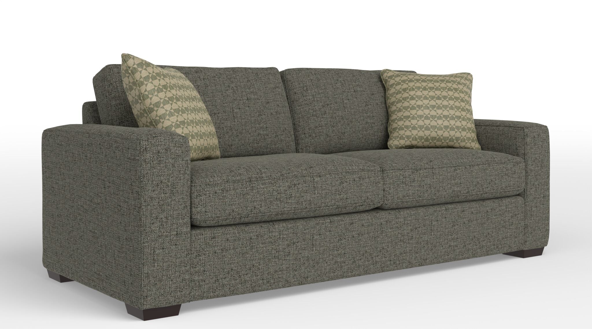 Celeste Queen Sofa Bed with Innerspring Mattress - Patina Dark Grey - Image 2