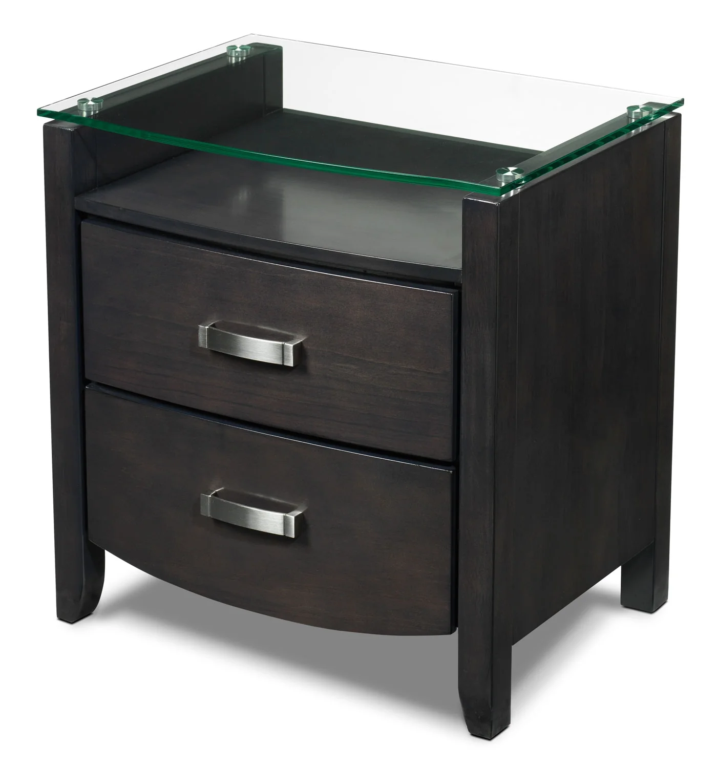 Cinema 6-Piece Queen Storage Bedroom Package - Charcoal - Image 4