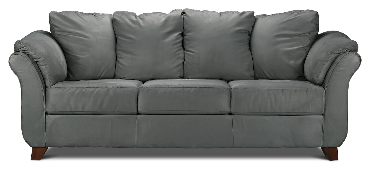 Collier Sofa and Chair Set - Dark Grey - Image 3