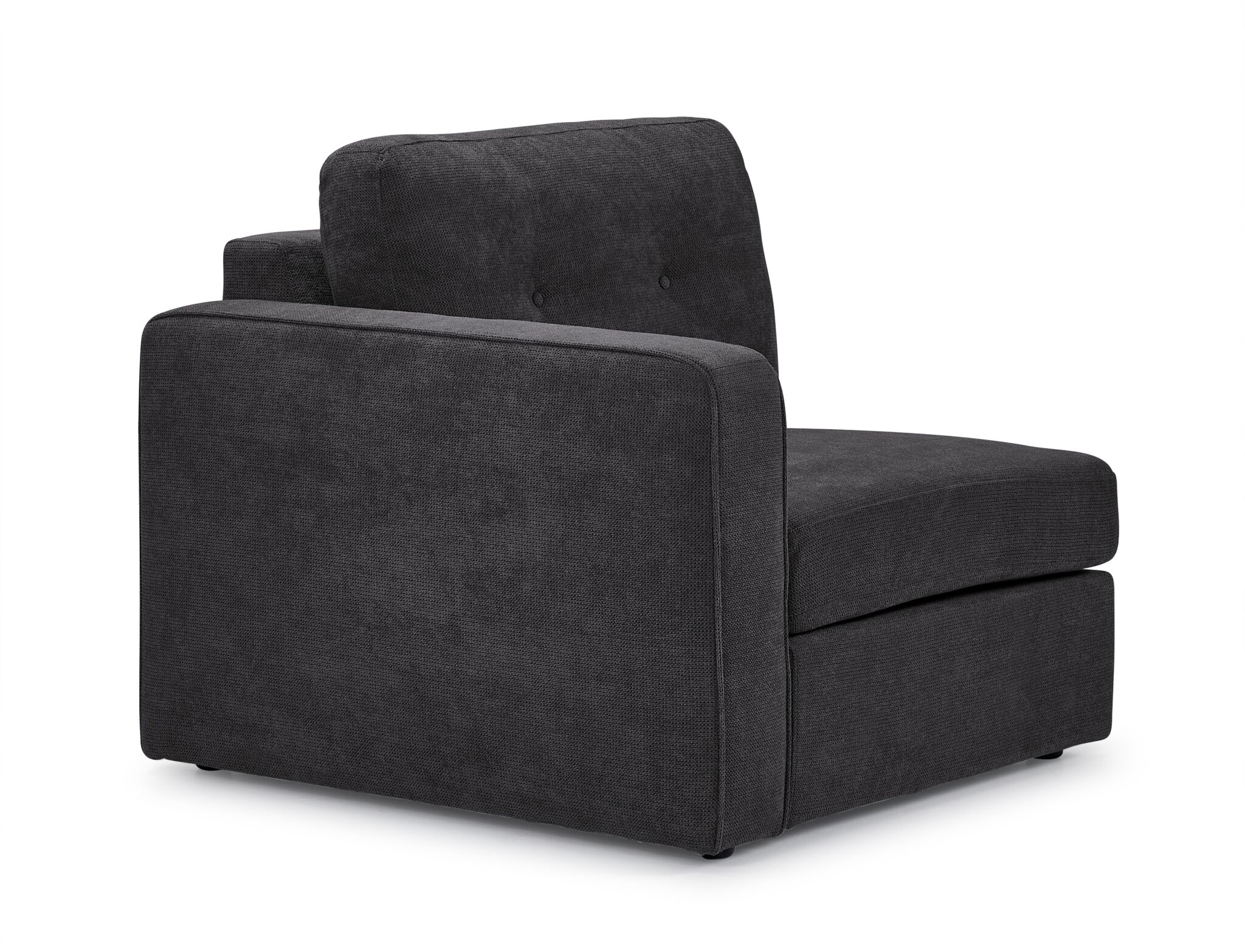Feeling Connected - Connex 5-Piece Modular Sectional - Dark Grey - Image 5