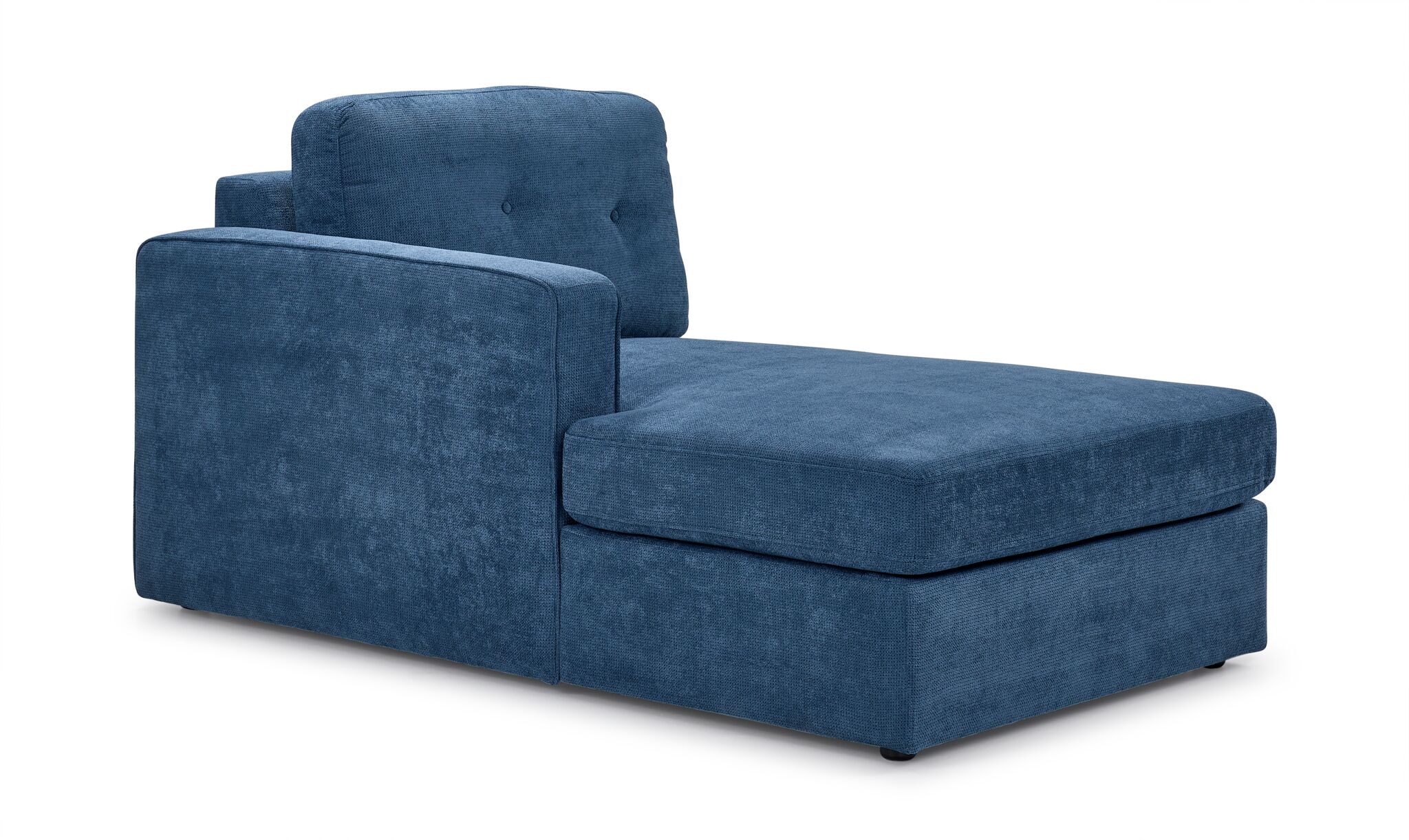 Feeling Connected - Connex 5-Piece Modular Sectional with Consoles - Blue - Image 5