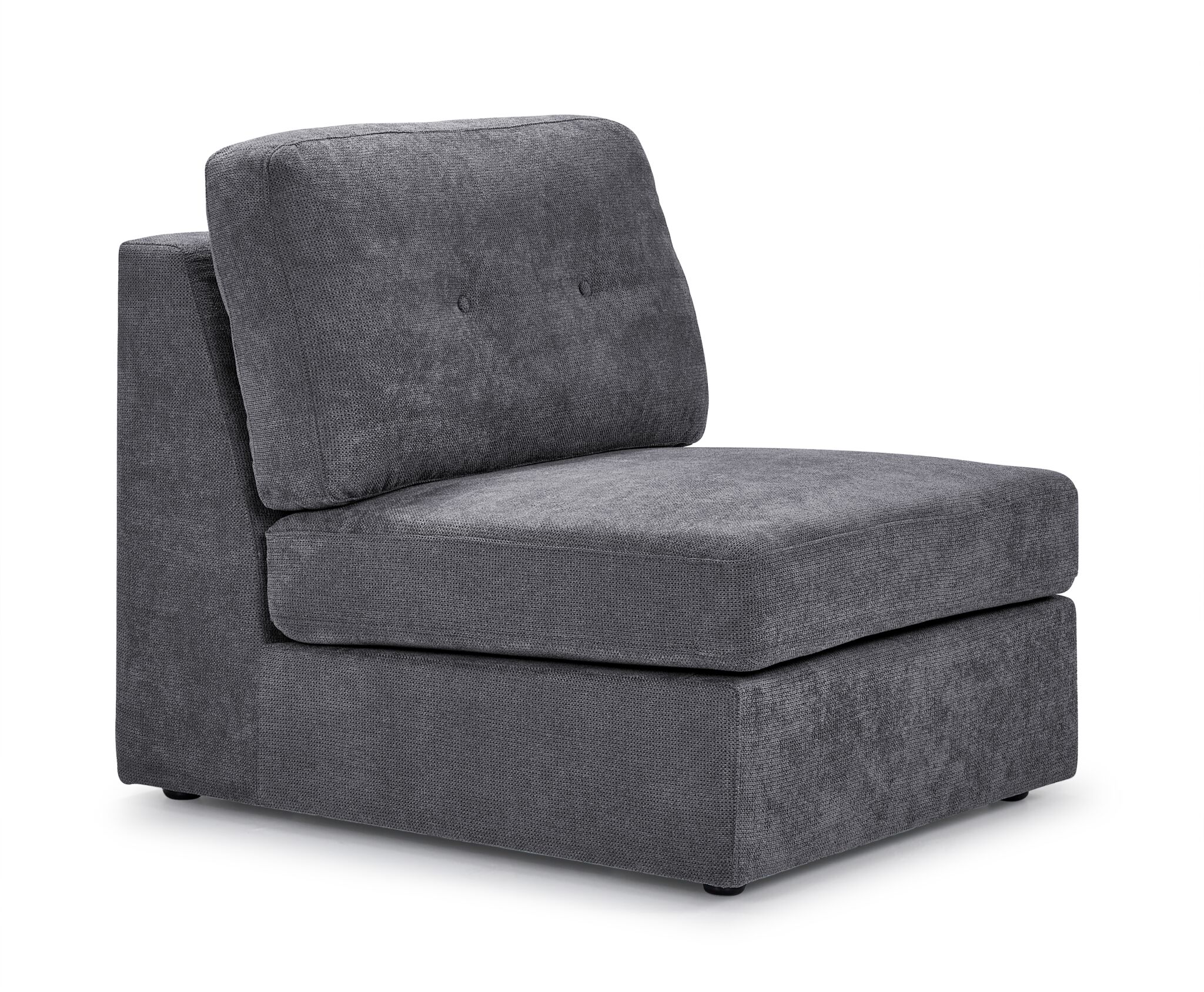 Feeling Connected - Connex 6-Piece Modular Sectional with Drawer Console - Light Grey - Image 7