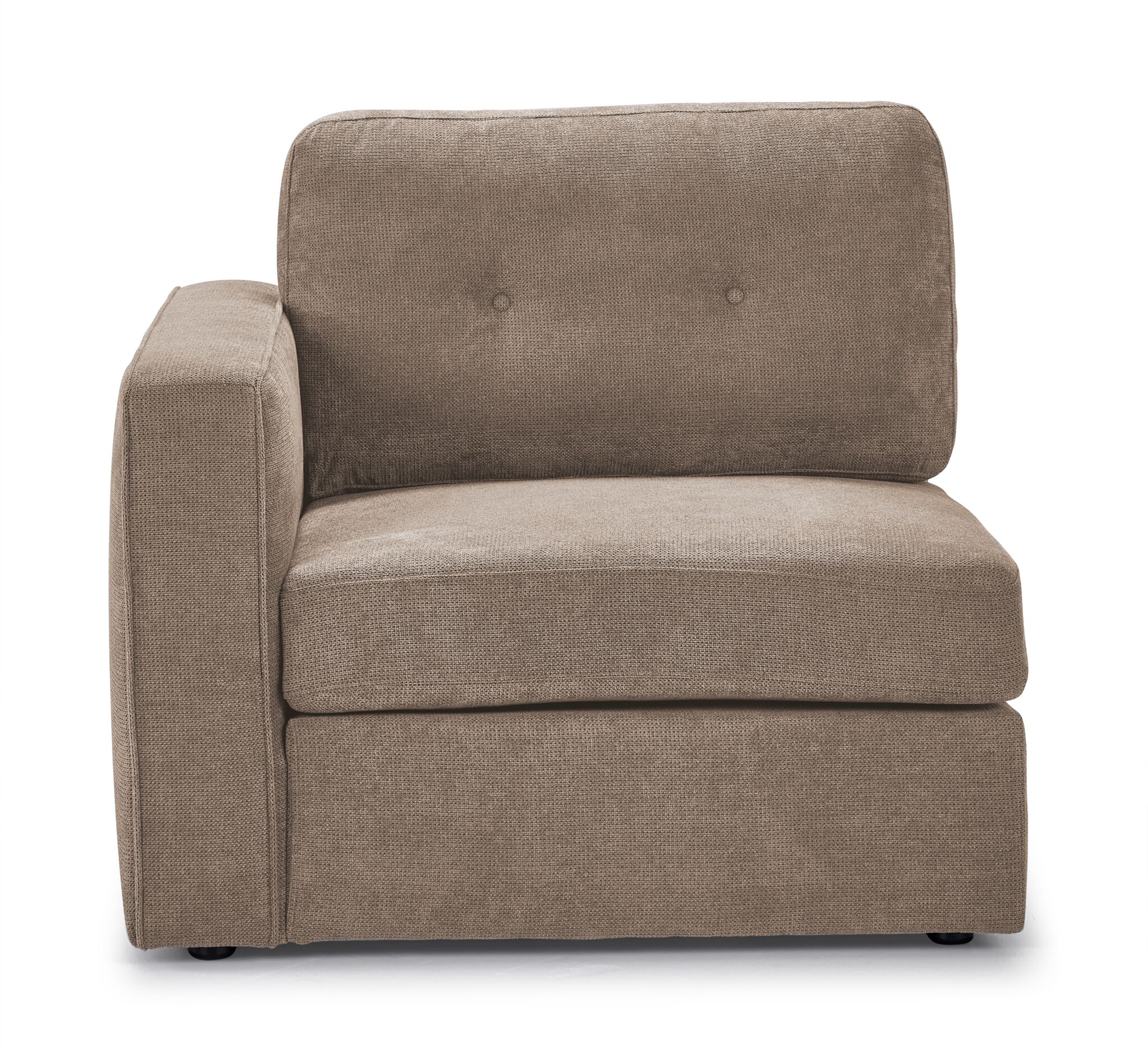 Feeling Connected - Connex 6-Piece Modular Sectional with Storage Console - Beige - Image 7
