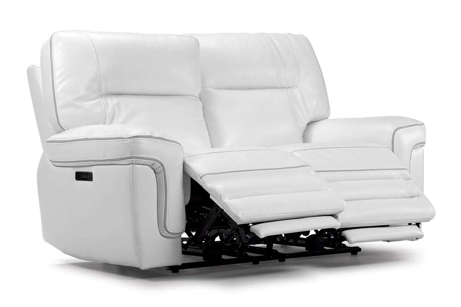 Cosmic Dual Power Reclining Loveseat - White - Image 2