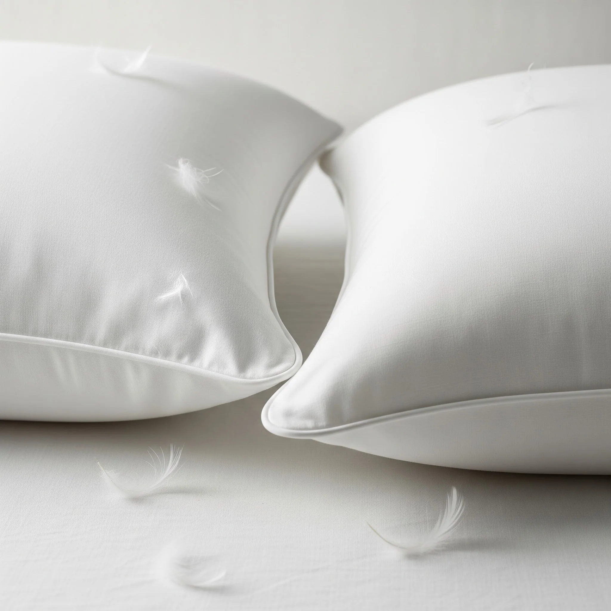 Cotton House 2 Pack Feather Fill King Pillow - Image 2