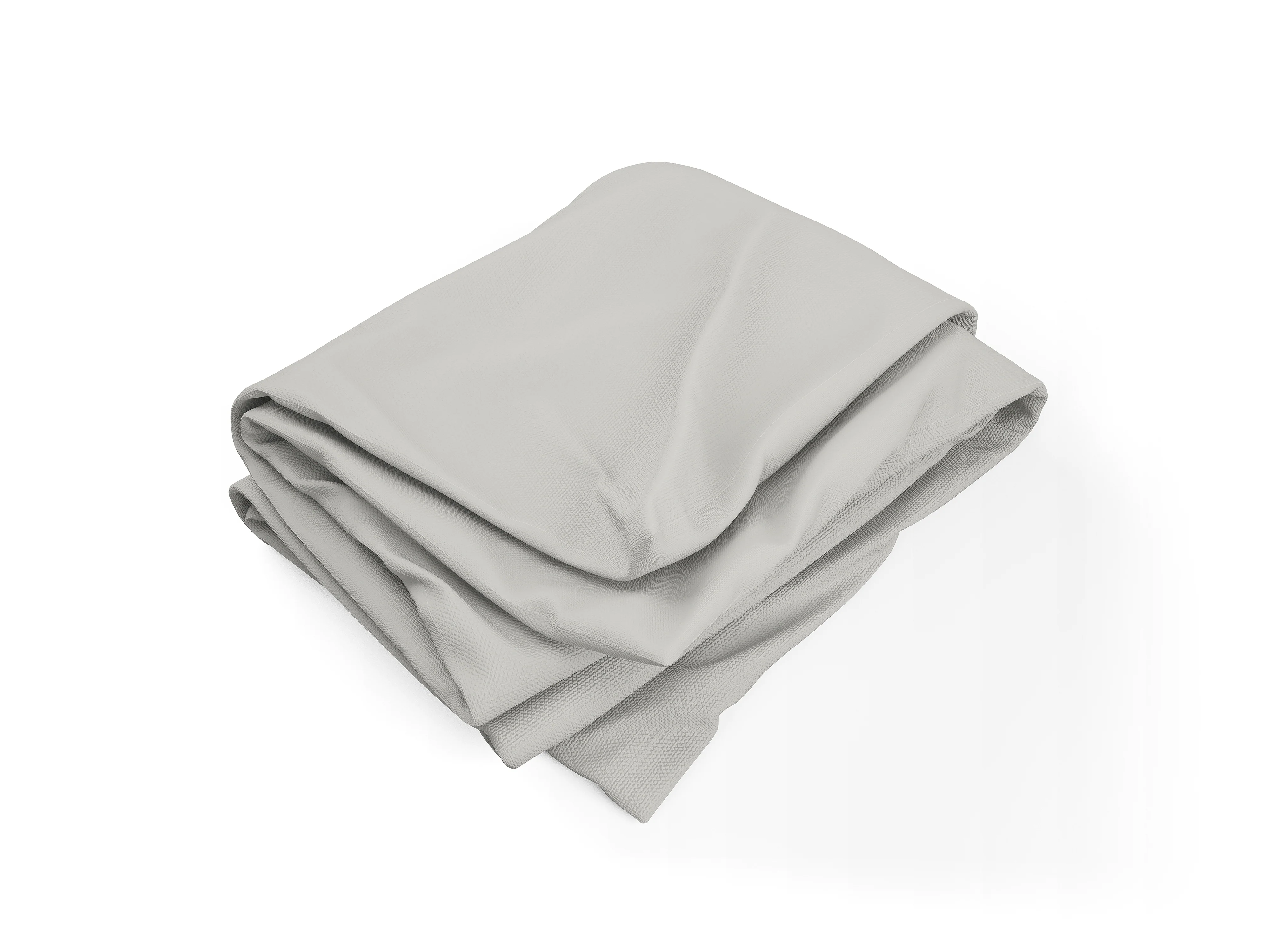 Cotton House 3-Piece Full Duvet Cover Set - Silver - Image 2