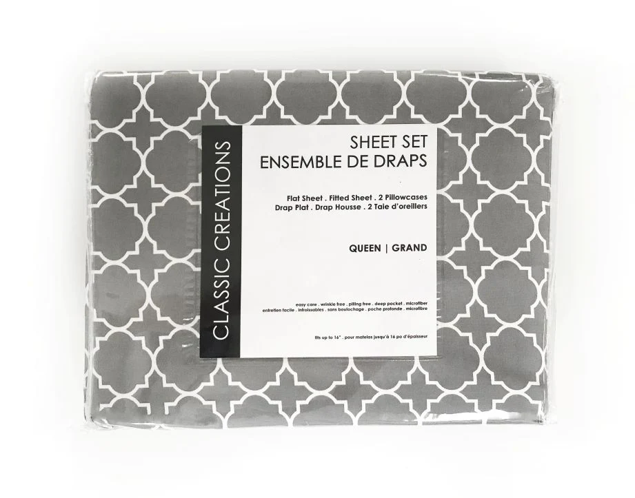 Cotton House Microfibre Queen Sheet Set - Assorted Colours - Image 11