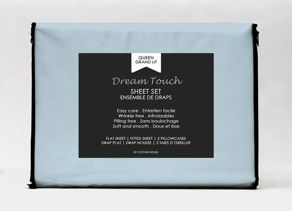 Cotton House Microfibre Queen Sheet Set - Assorted Colours - Image 2