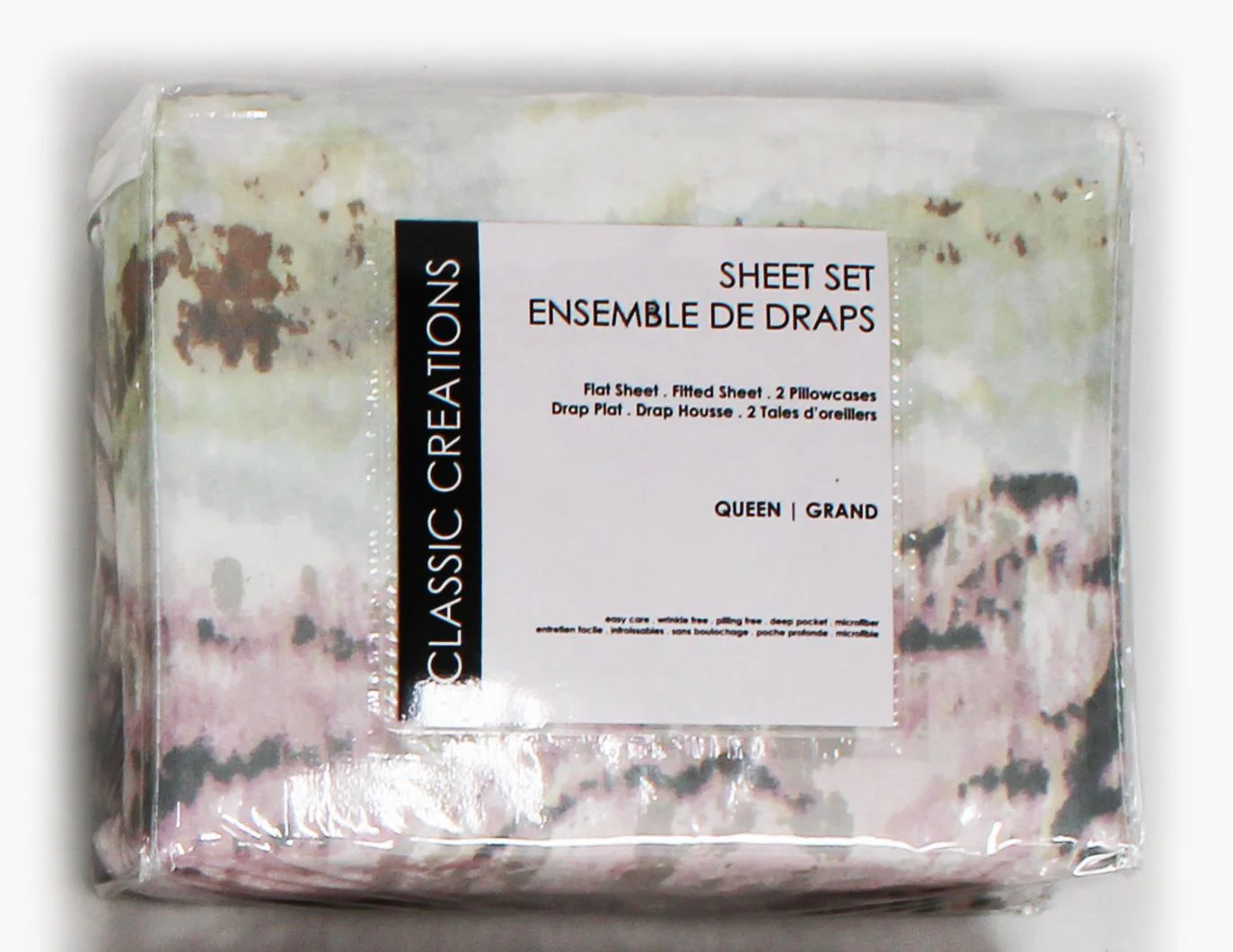 Cotton House Microfibre Queen Sheet Set - Assorted Colours - Image 5