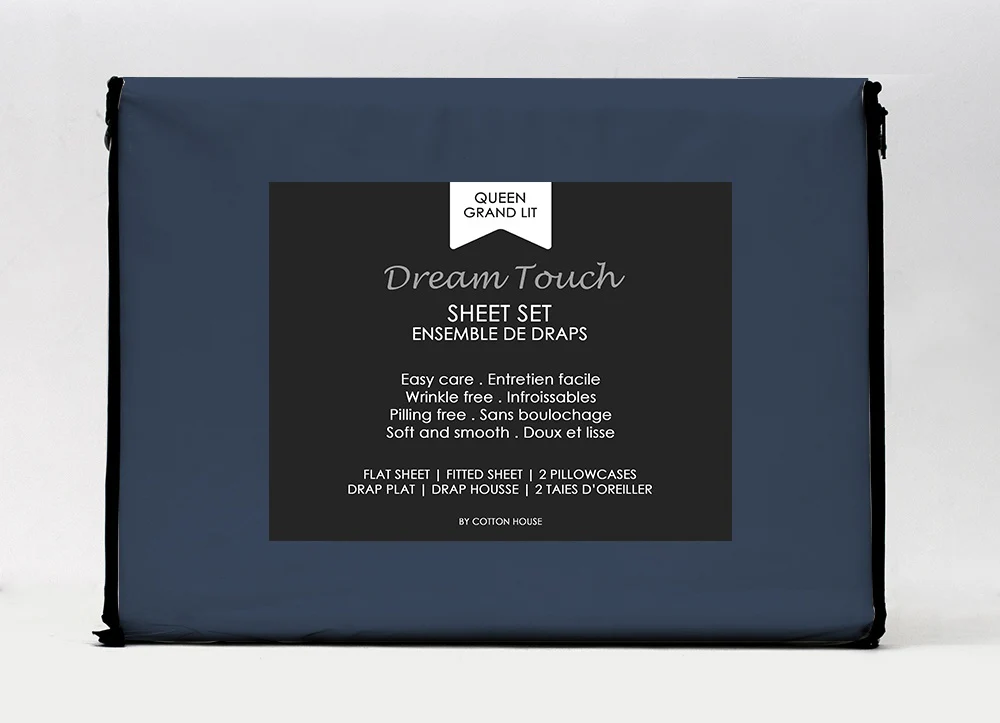 Cotton House Microfibre Queen Sheet Set - Assorted Colours - Image 8