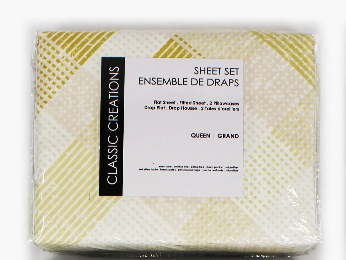 Cotton House Microfibre Twin Sheet Set - Assorted Colours - Image 3