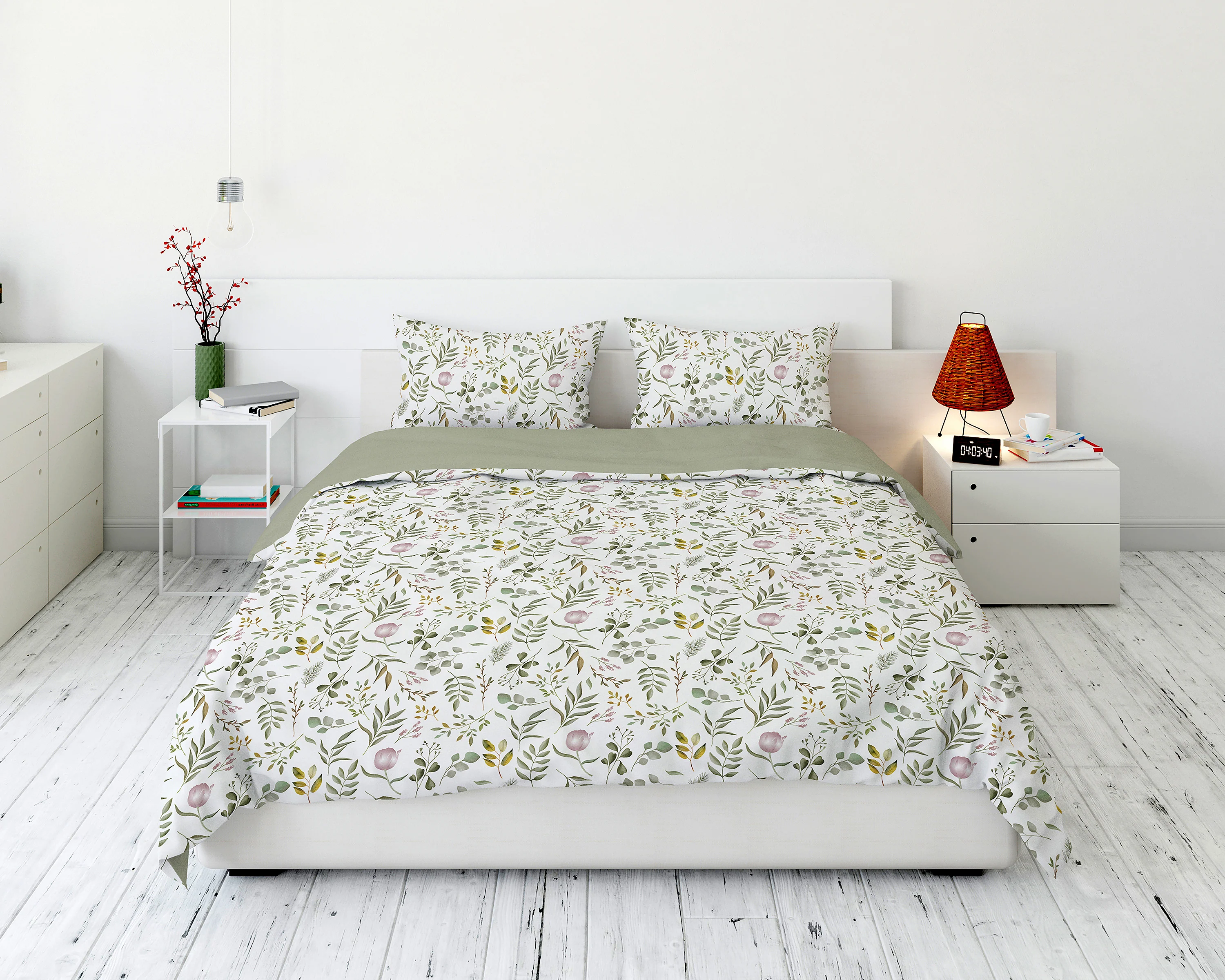 Cotton House Twin Duvet Cover Set - Enchanted Foliage